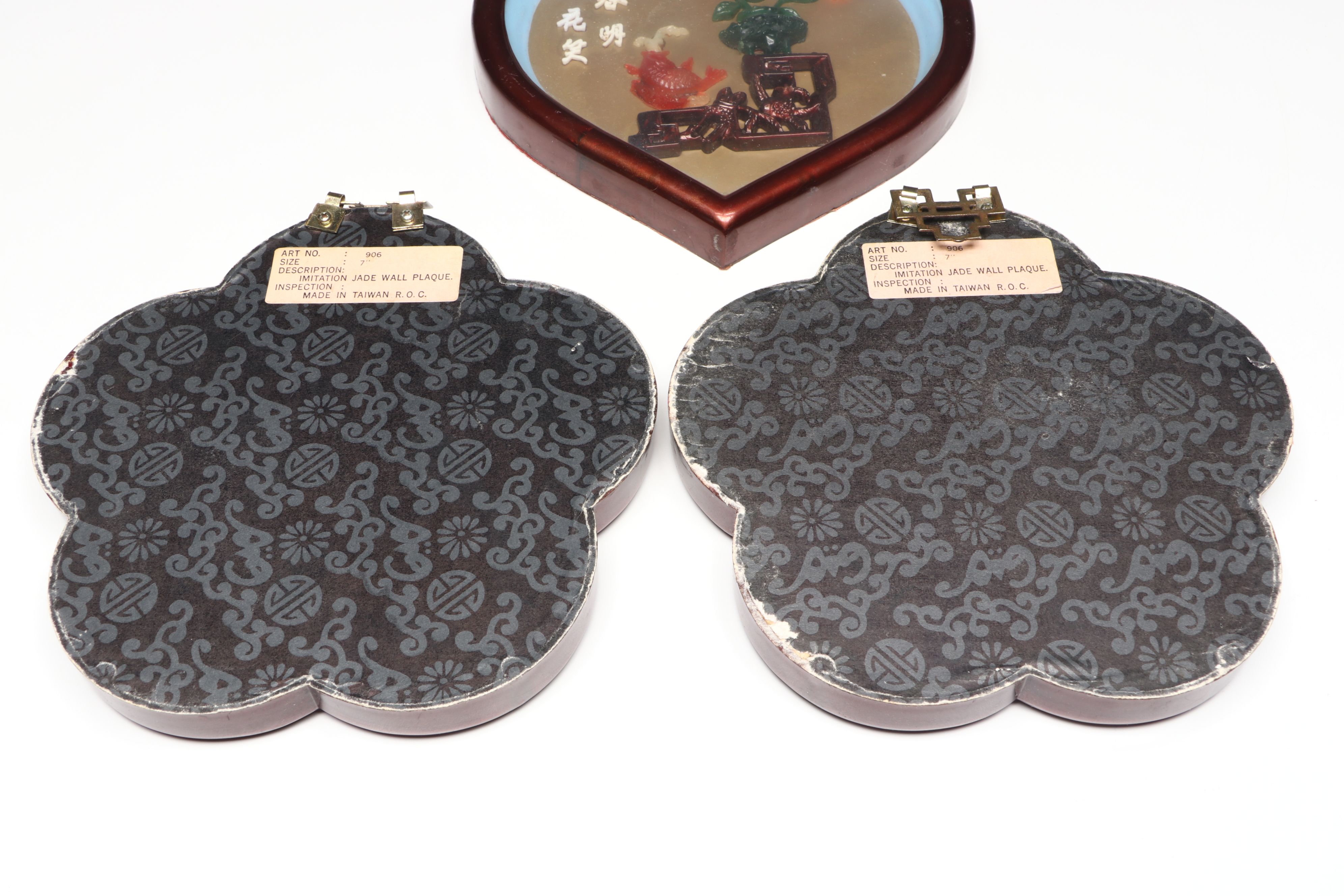 Taiwanese Resin Floral Bouquets Wall Hanging Décor