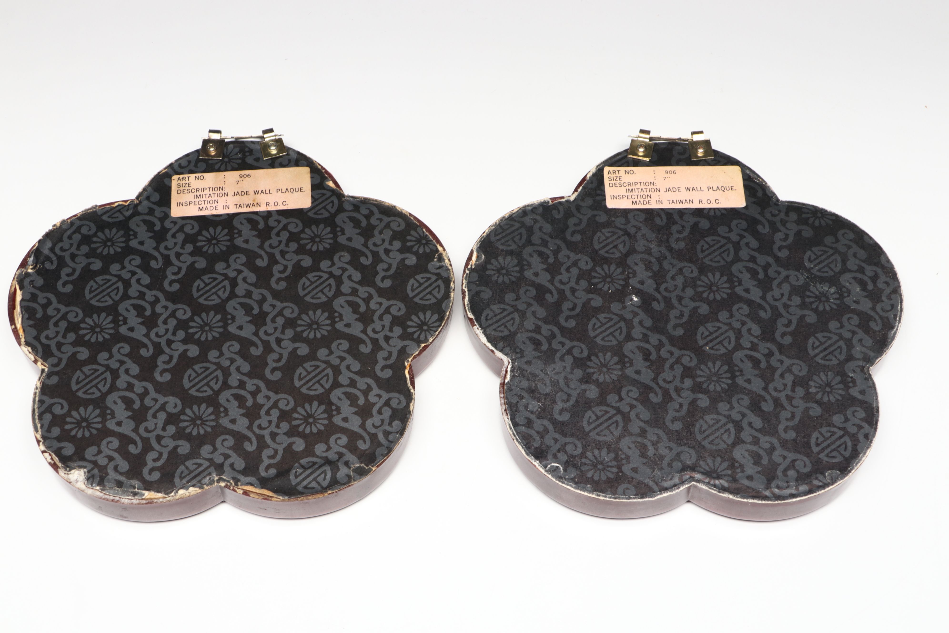 Taiwanese Resin Floral Bouquets Wall Hanging Décor