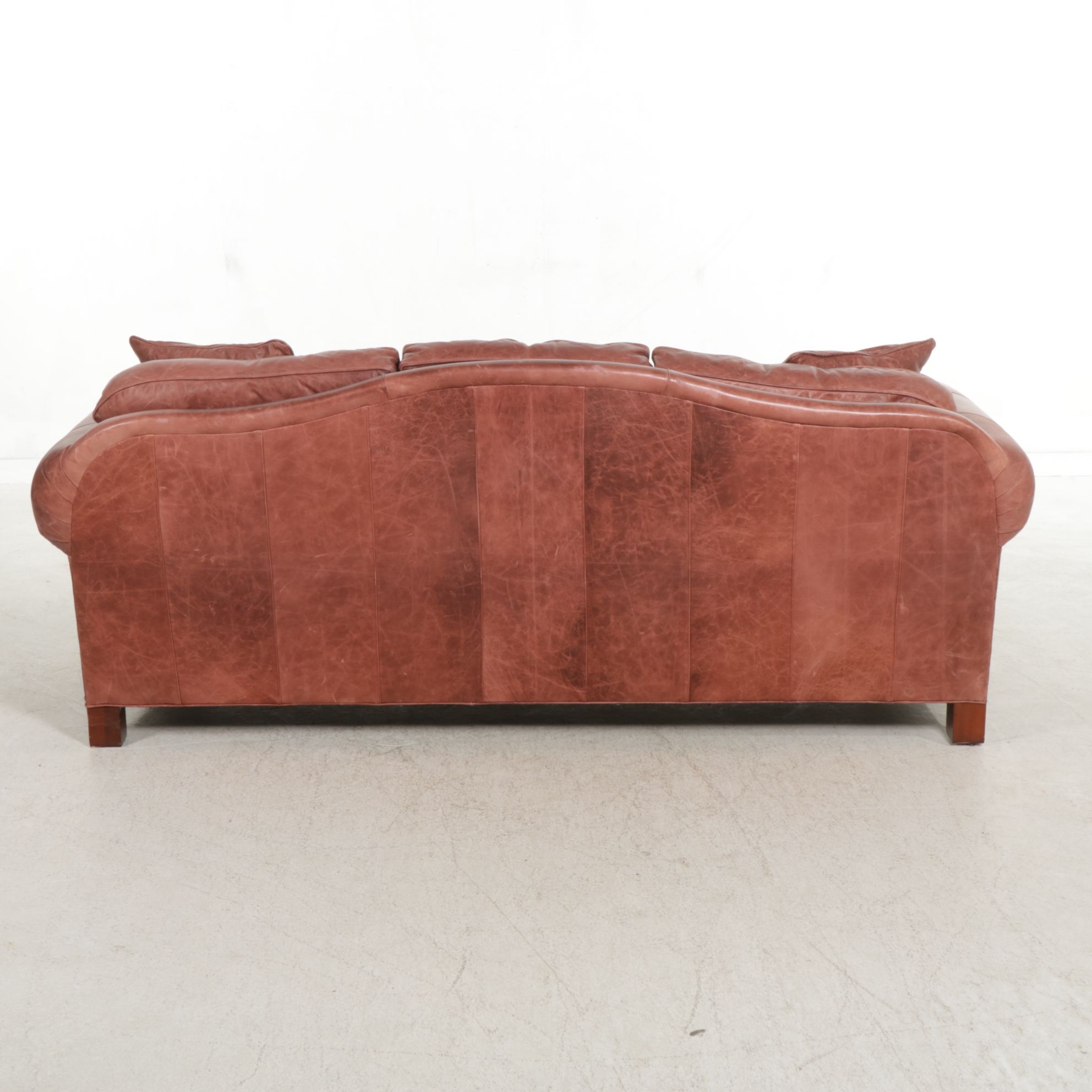 Thomasville Leather Upholstered Sofa, 1996