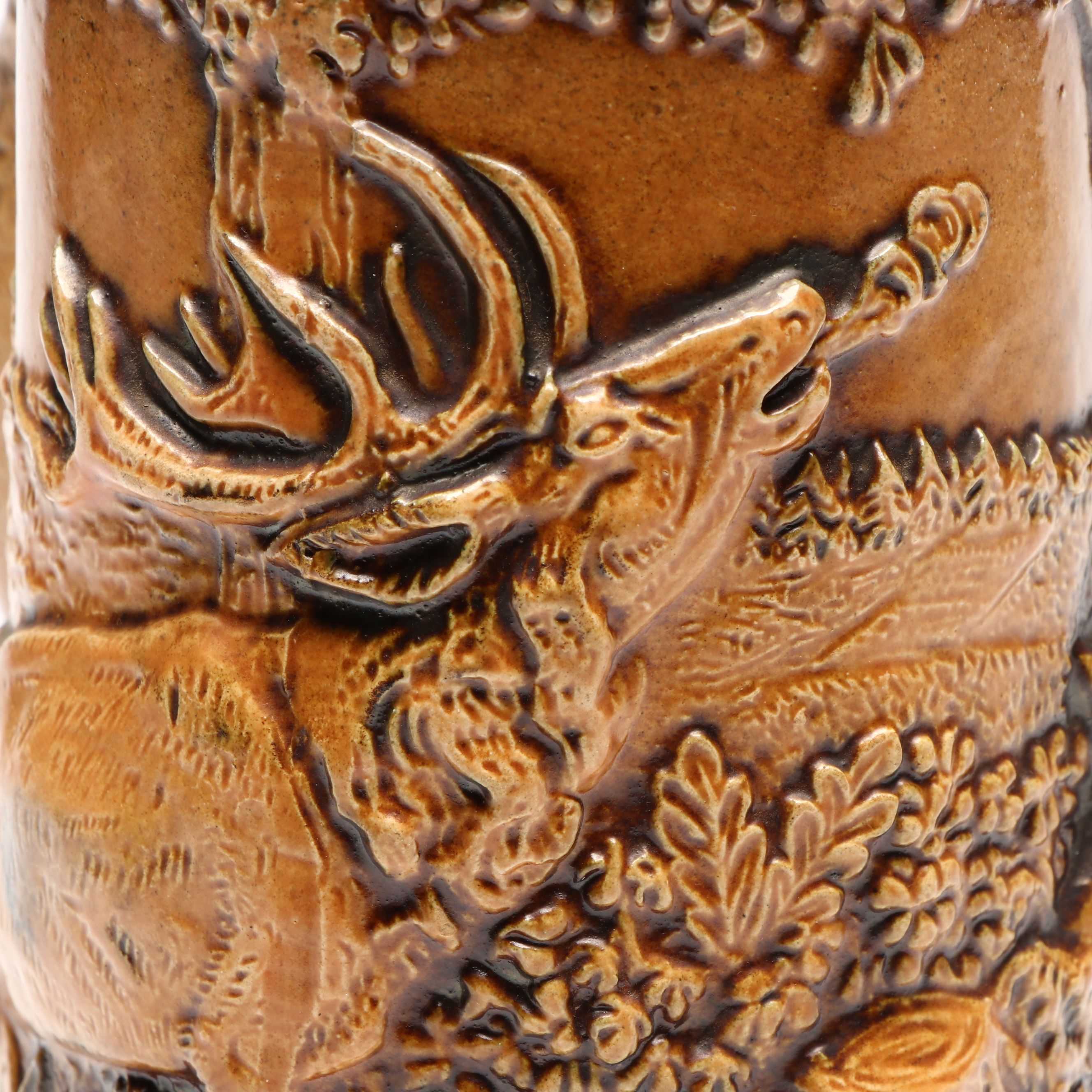 Gerz Salt Glazed Stoneware Beer Stein, Mid to Late 20th Century