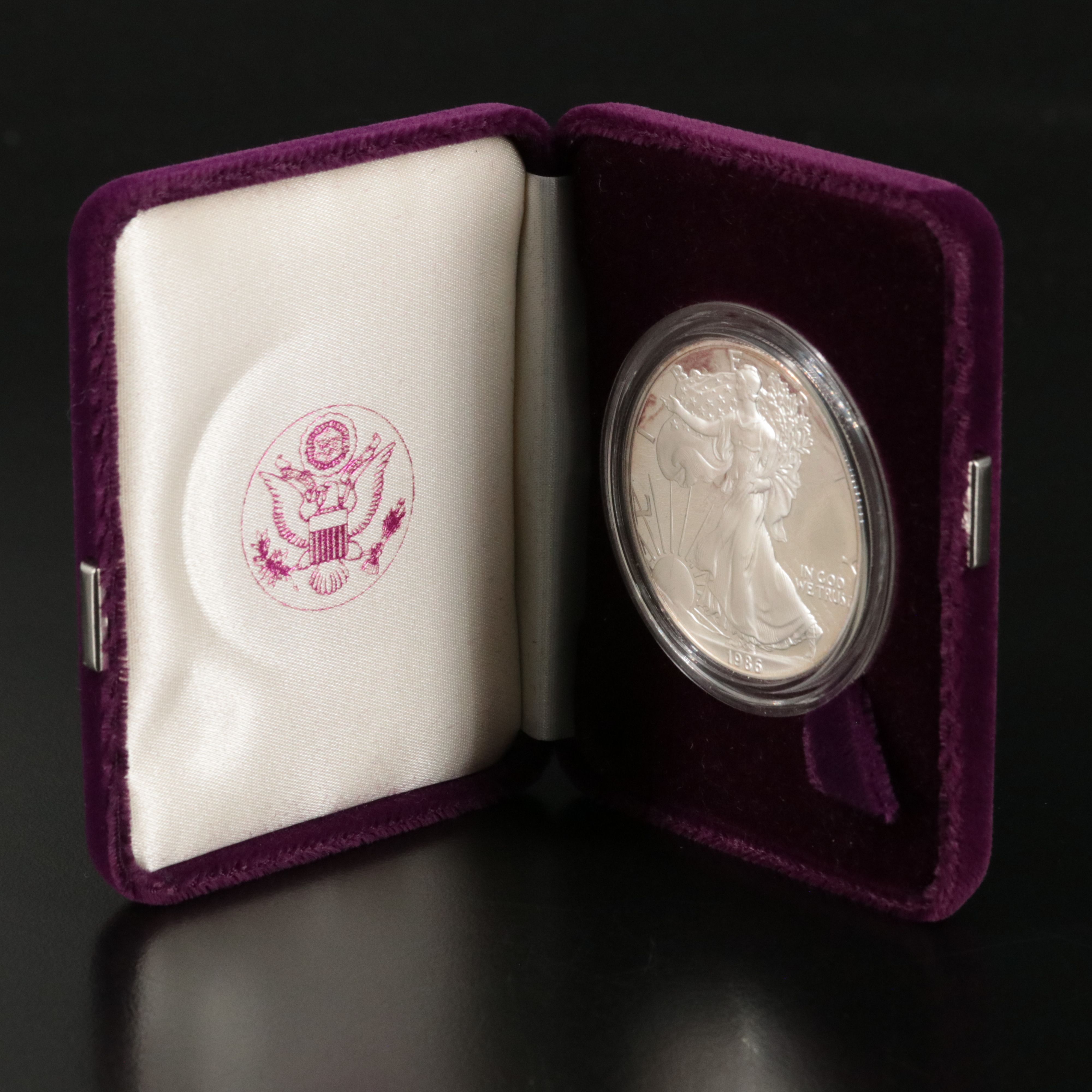 1986-S U.S. Silver Eagle Proof Coin