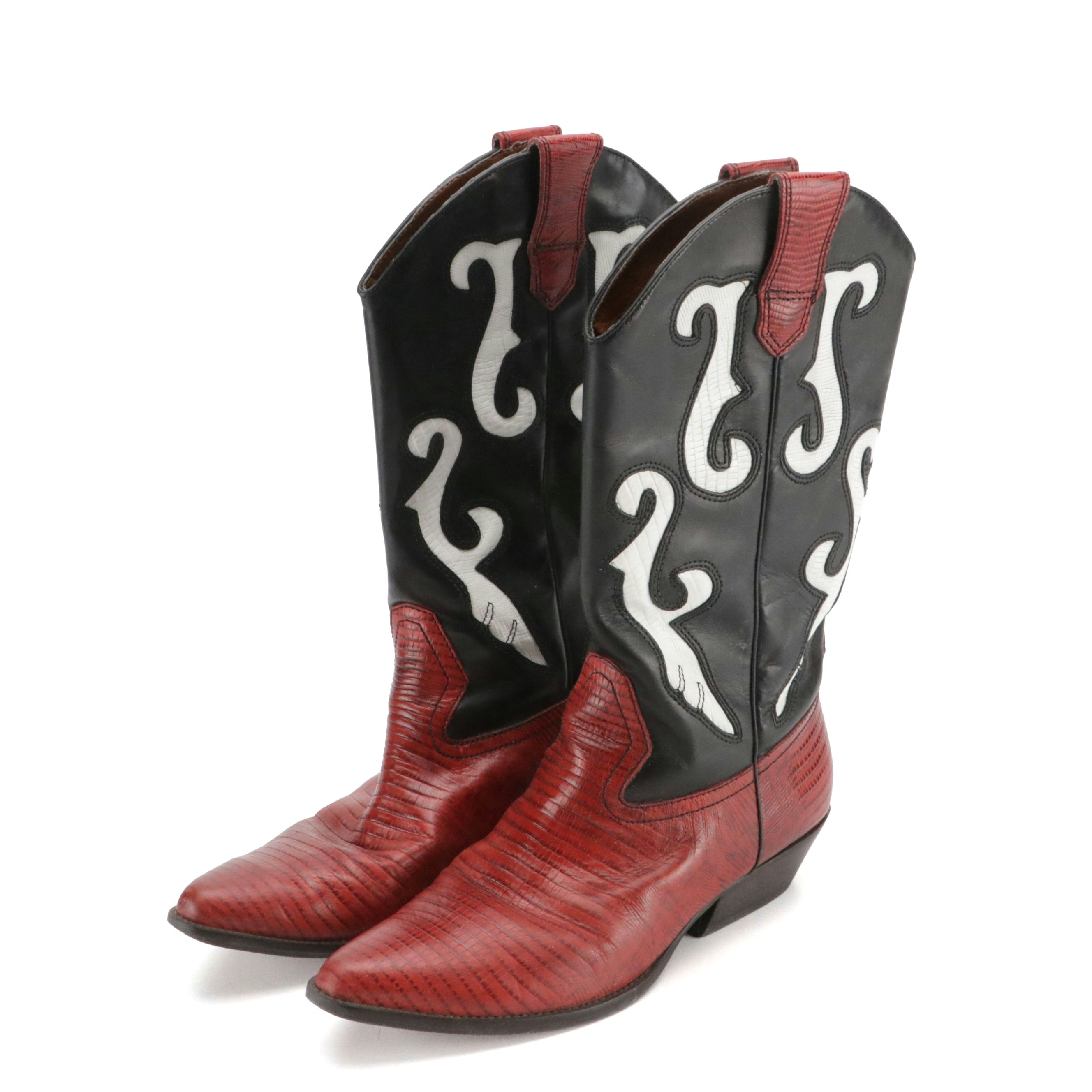 Nine West Romnee Western Boots with Box