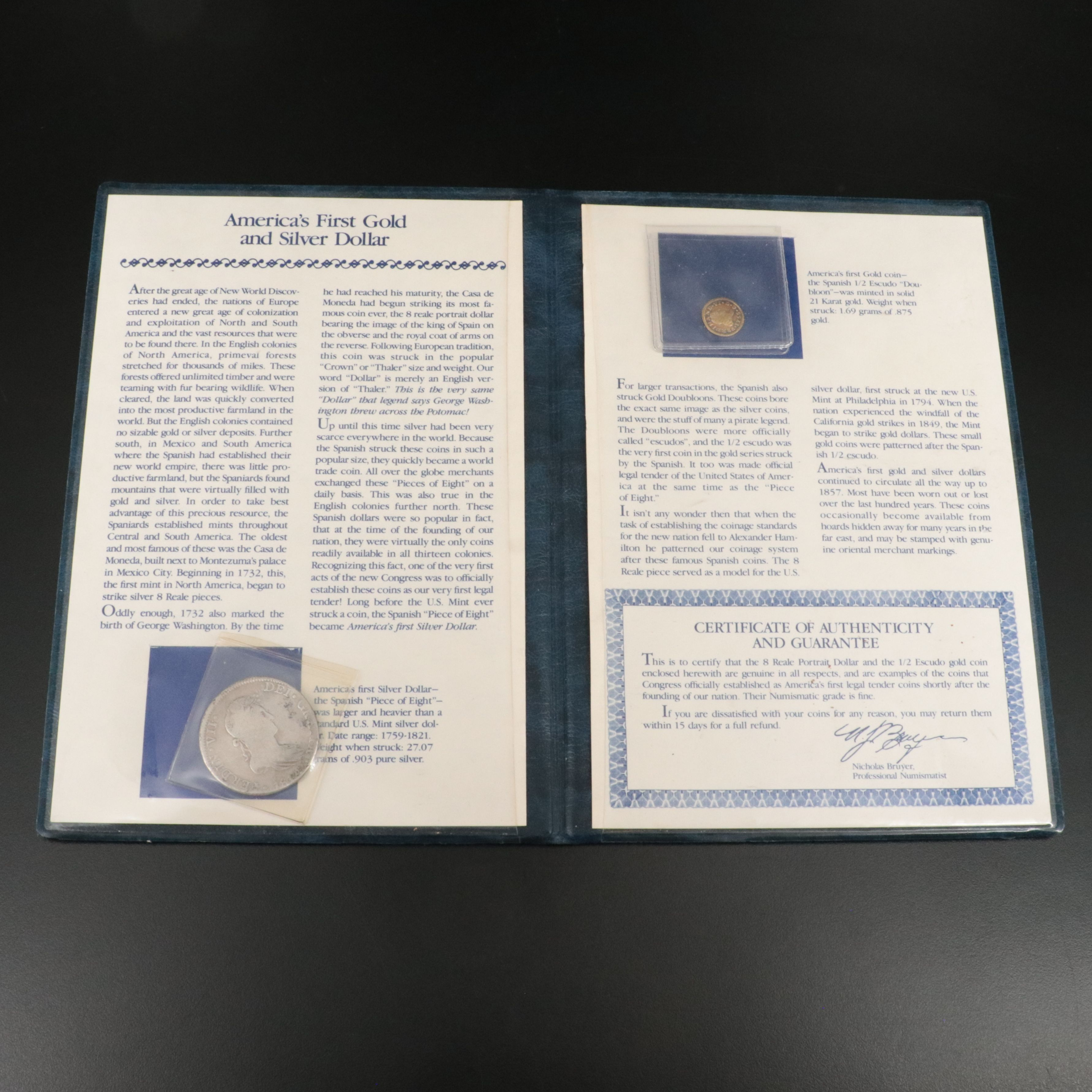 America's First Gold and Silver Dollar