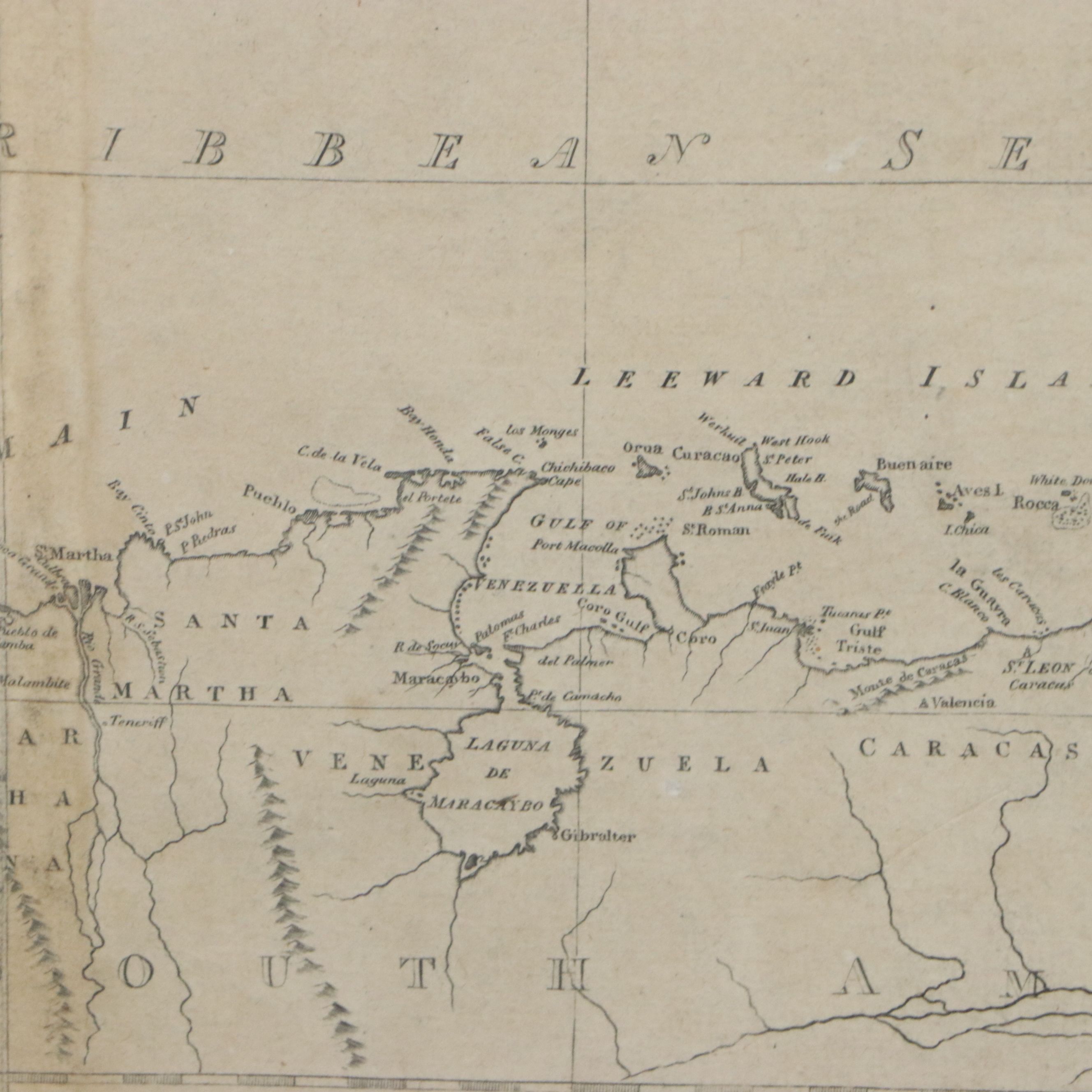 John Reid Engraved Map "An Accurate Map of the West Indies...," 1796