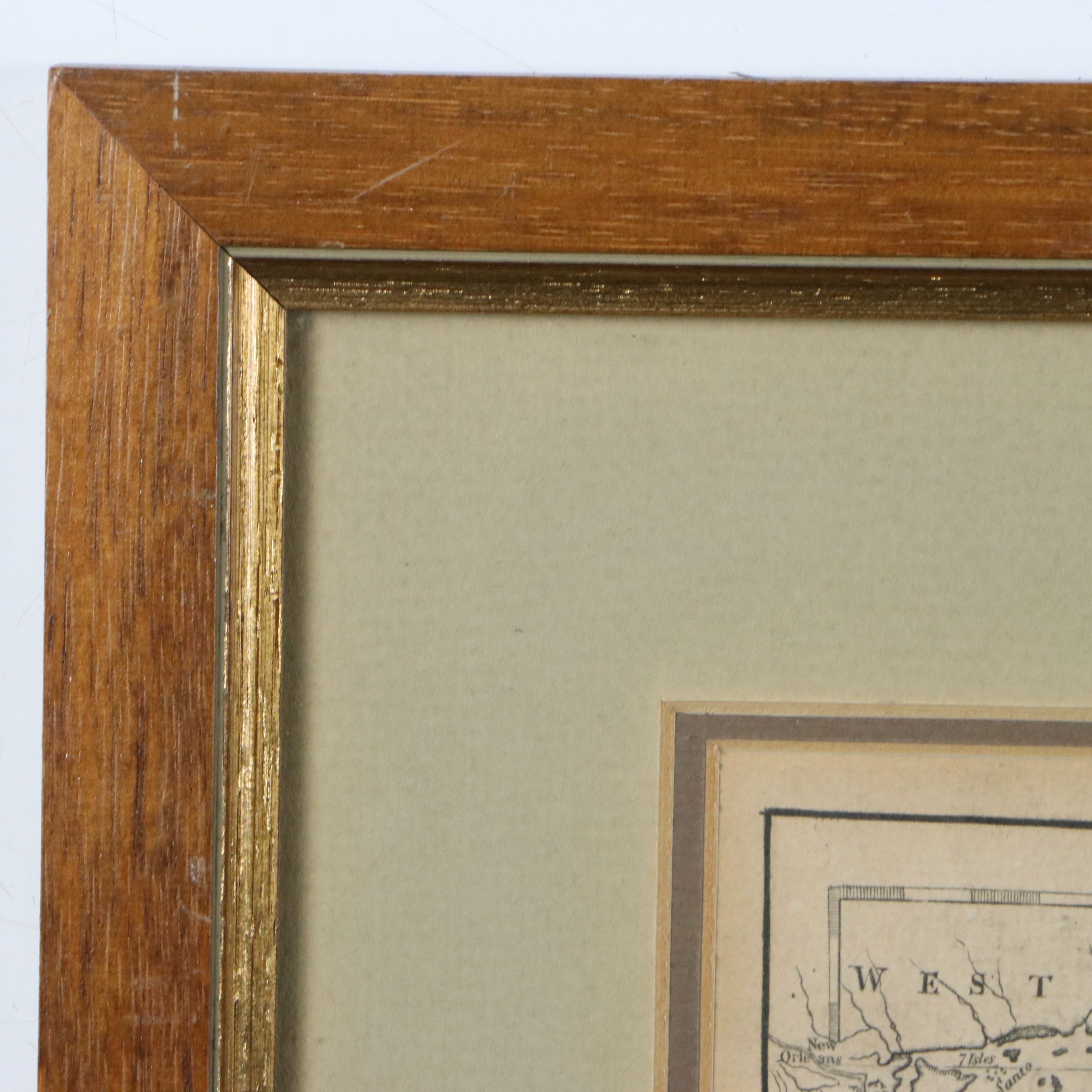 John Reid Engraved Map "An Accurate Map of the West Indies...," 1796