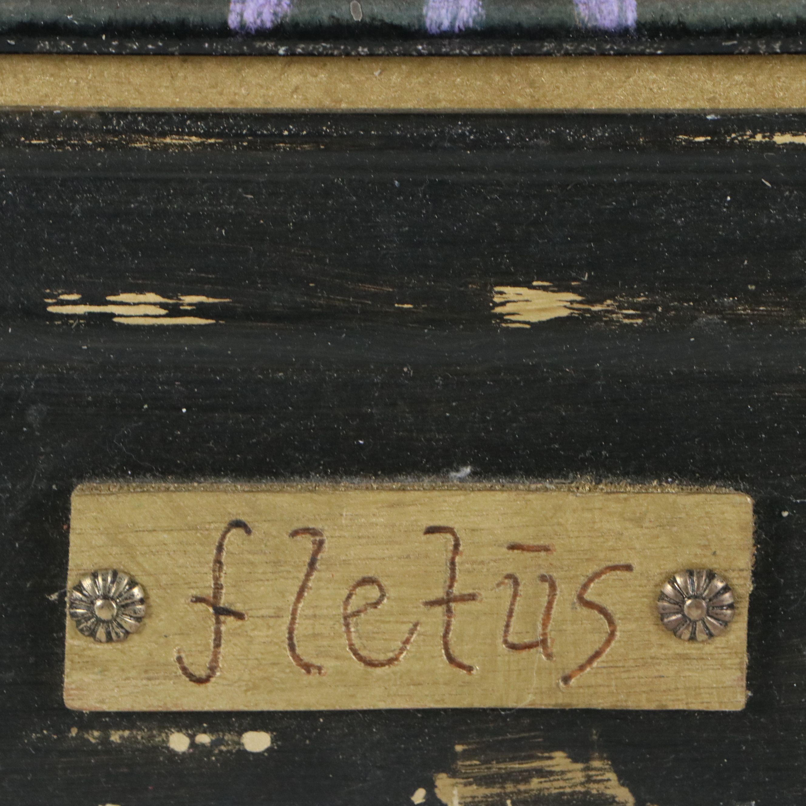 Offset Lithograph Printed Tile "fletūs," 21st Century