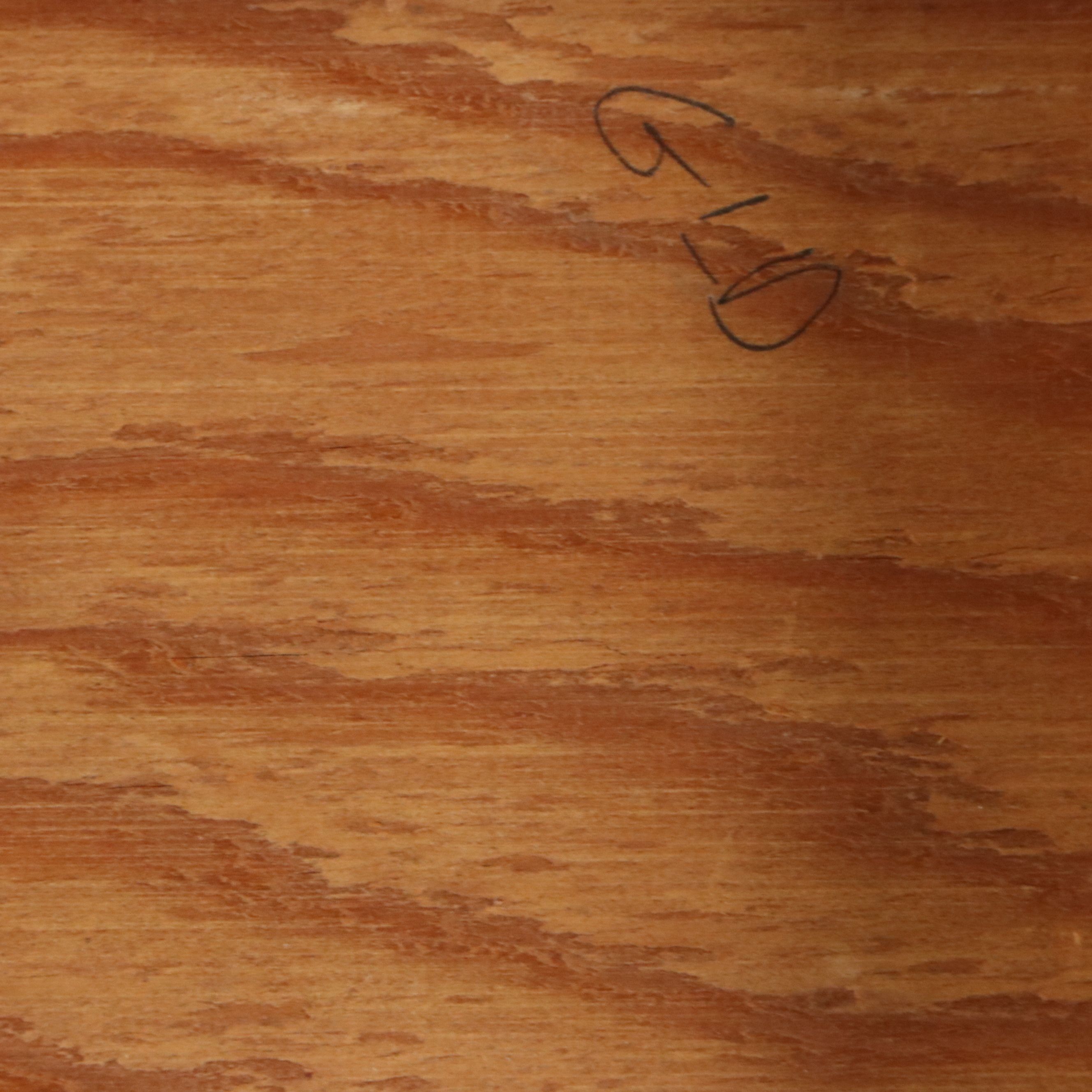 Bogner Oil on Board of Abstracted Man Seated, 1980