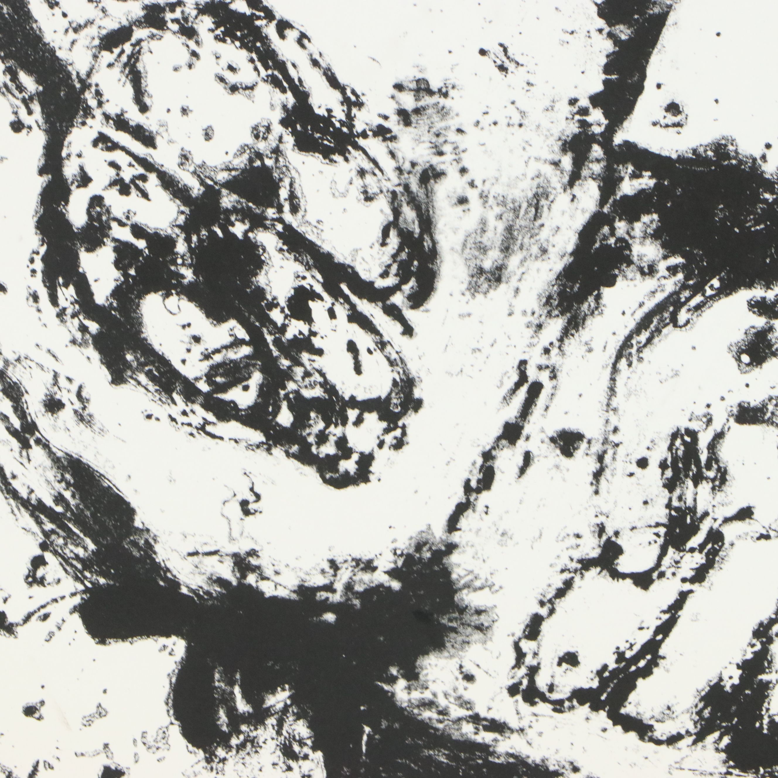 George McNeil Figurative Monotype, 1970