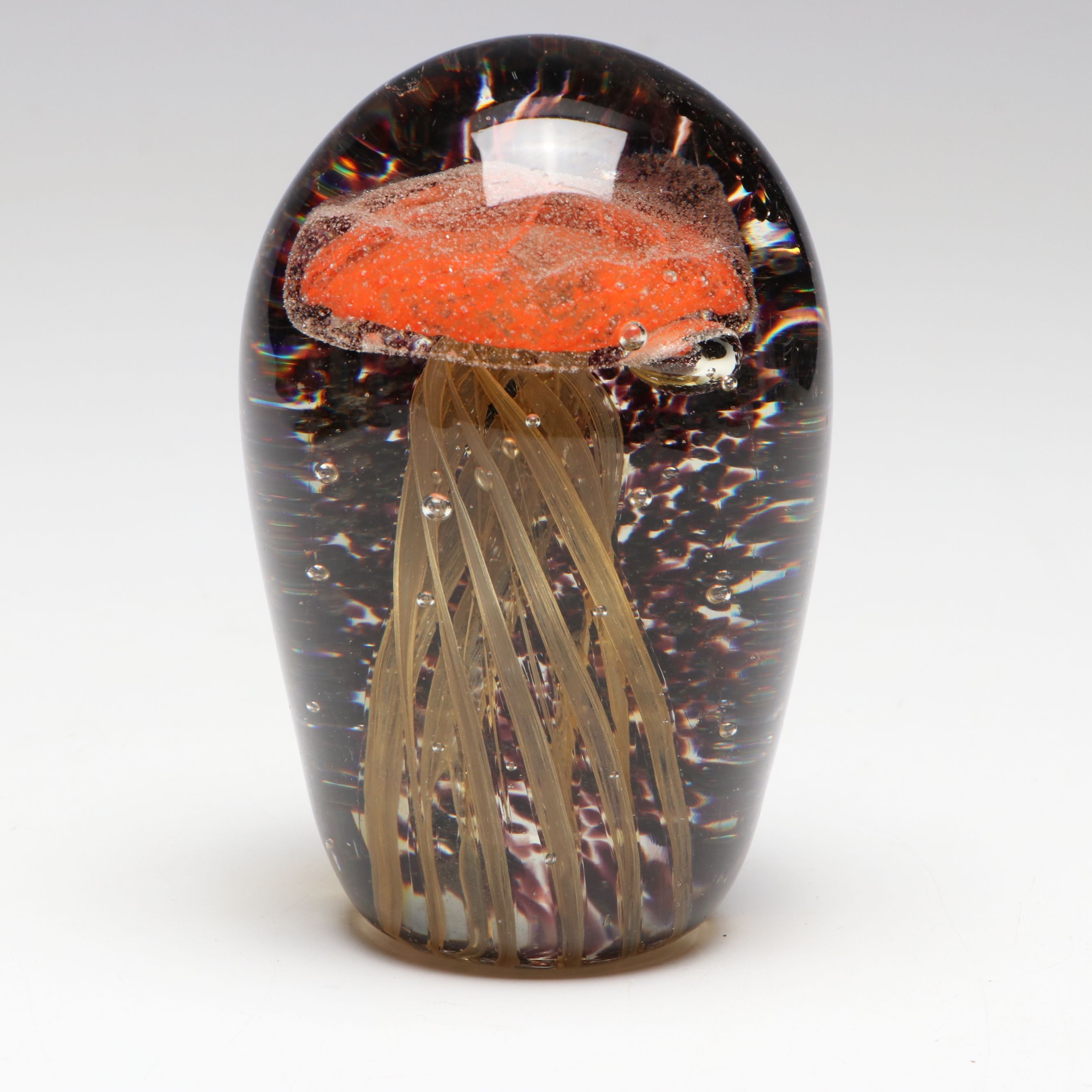 Tozai Home Jellyfish with Other Art Glass Paperweight