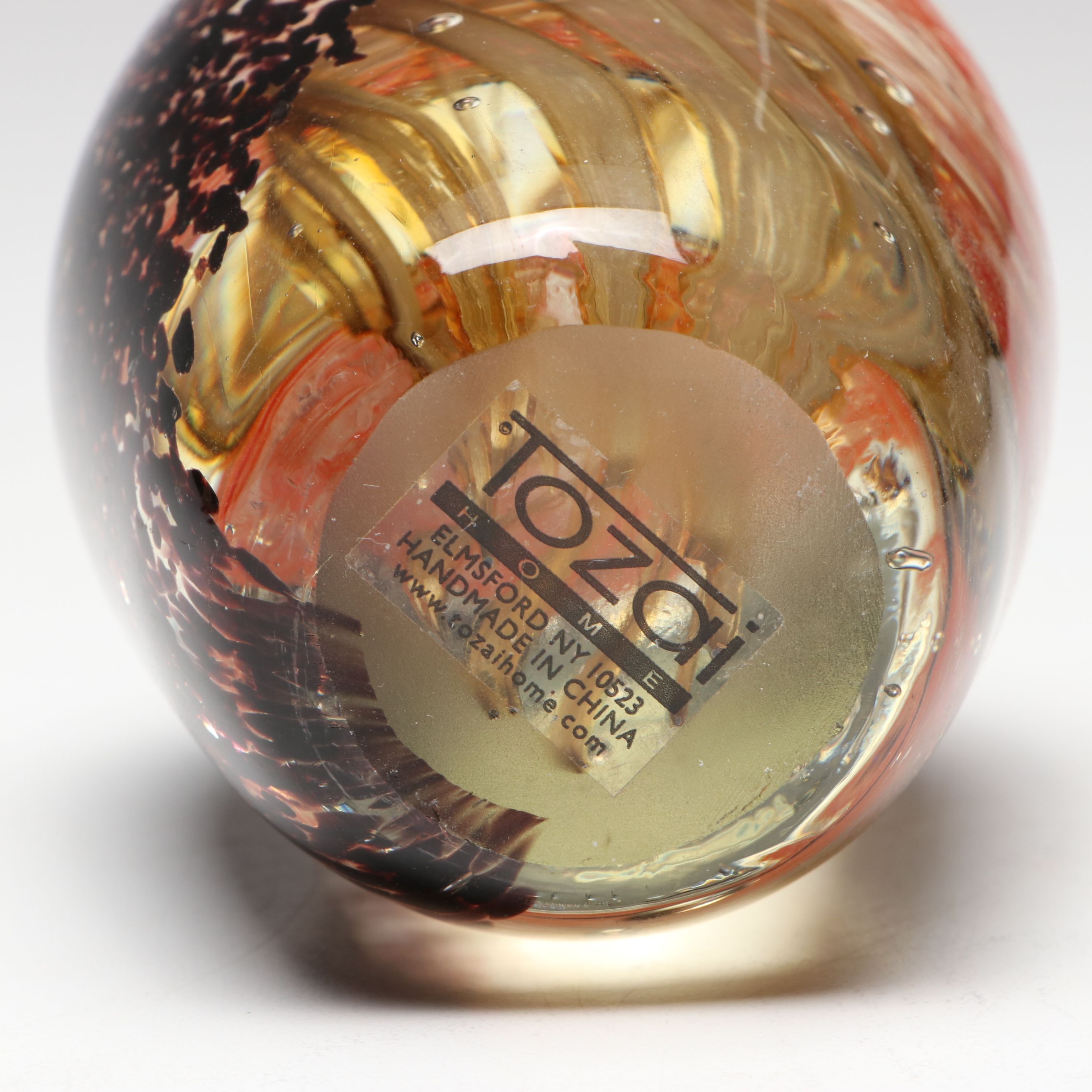 Tozai Home Jellyfish with Other Art Glass Paperweight