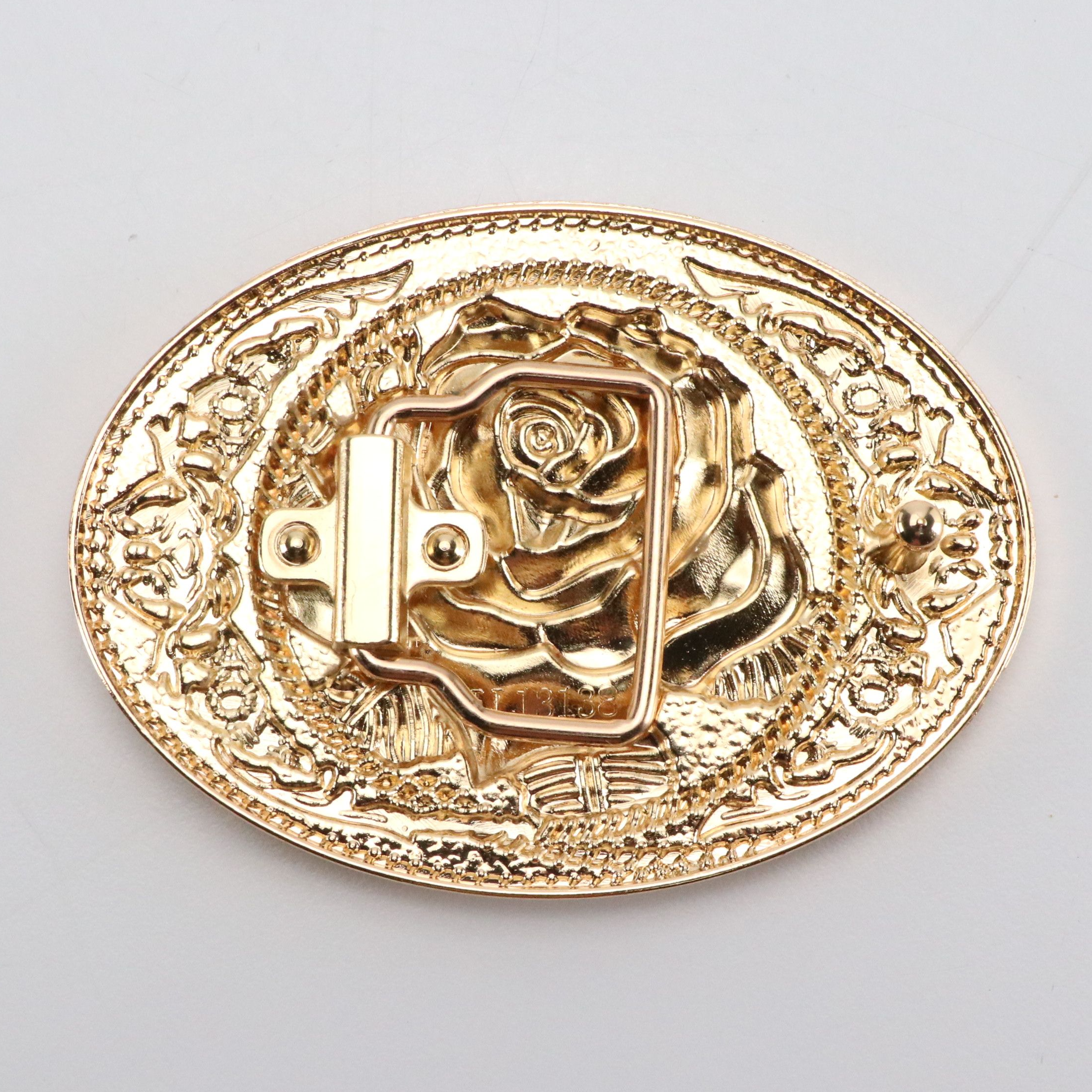 Crystal Embellished Western Belt with Nocona and Other Belt Buckles