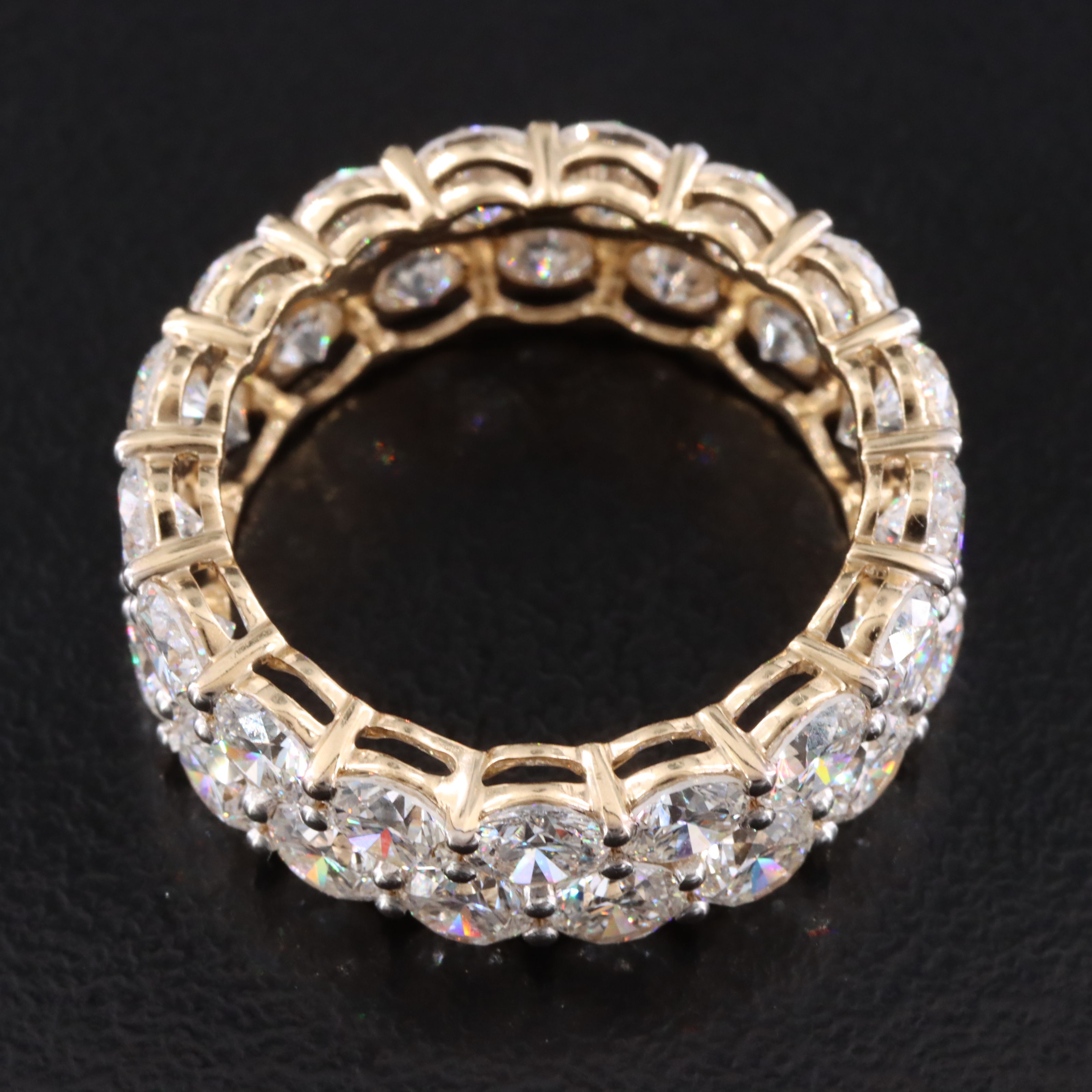 14K 7.61 CTW Lab Grown Diamond Eternity Band