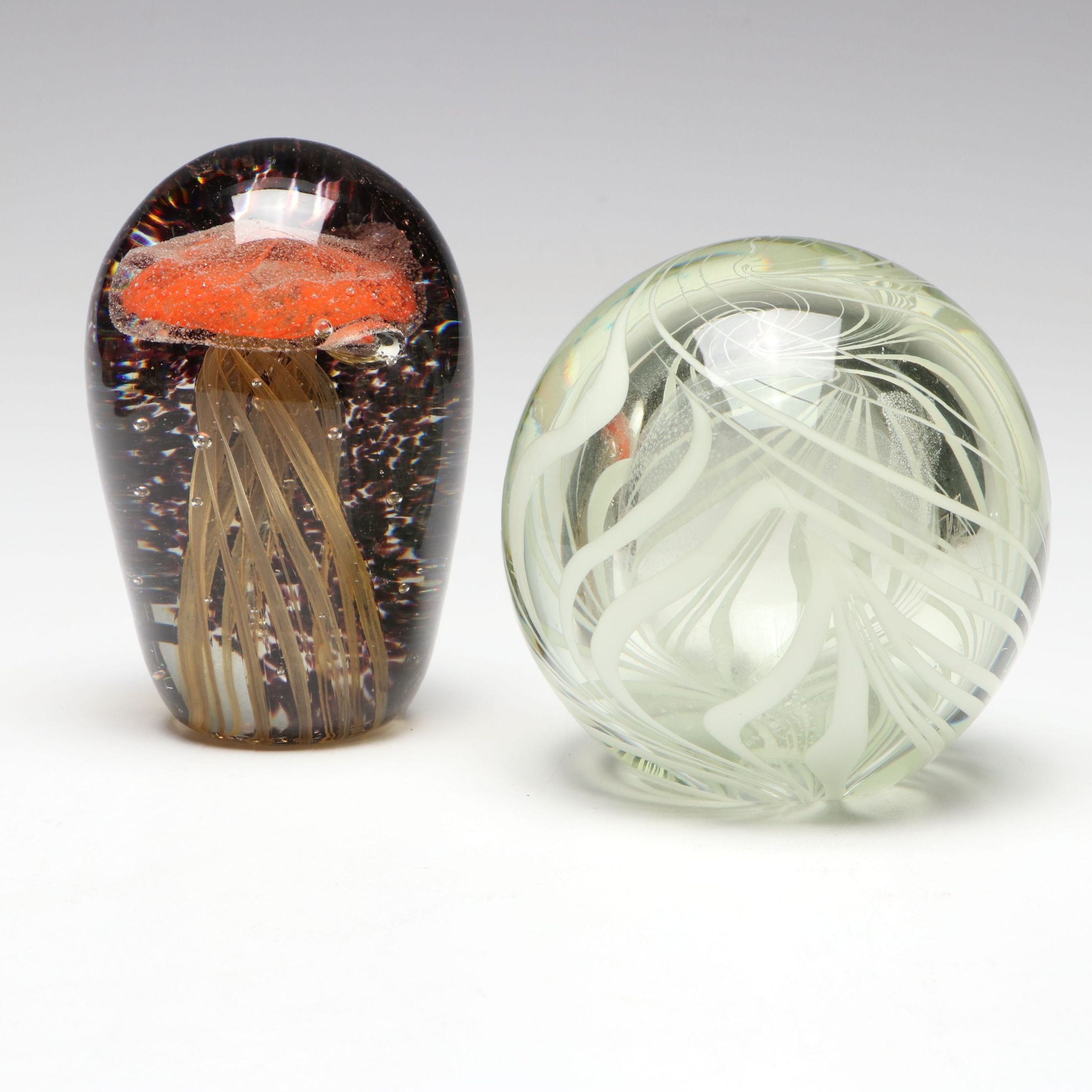 Tozai Home Jellyfish with Other Art Glass Paperweight