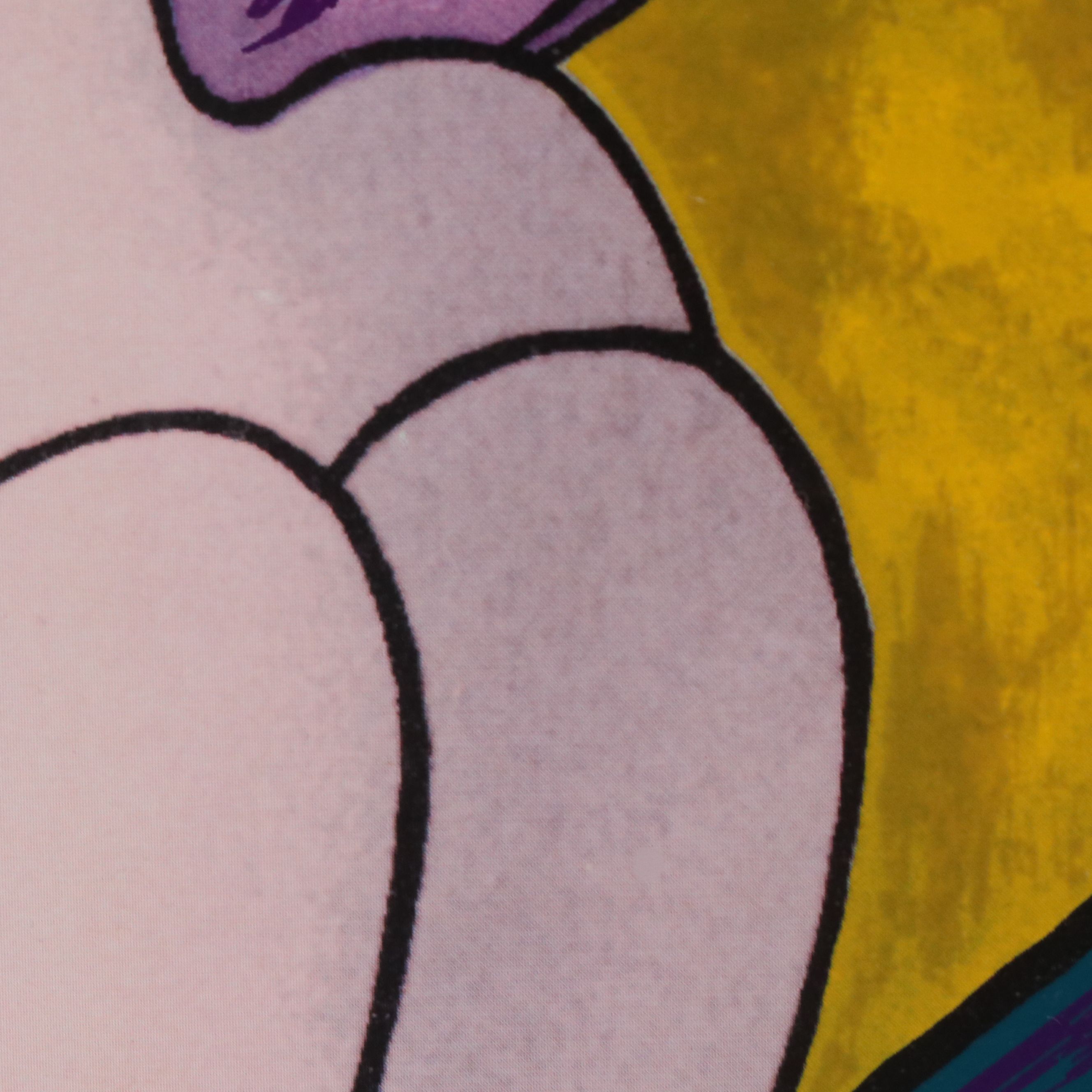 Linda Le Kinff Digital Print with Serigraph Accents "Debbie," 1998