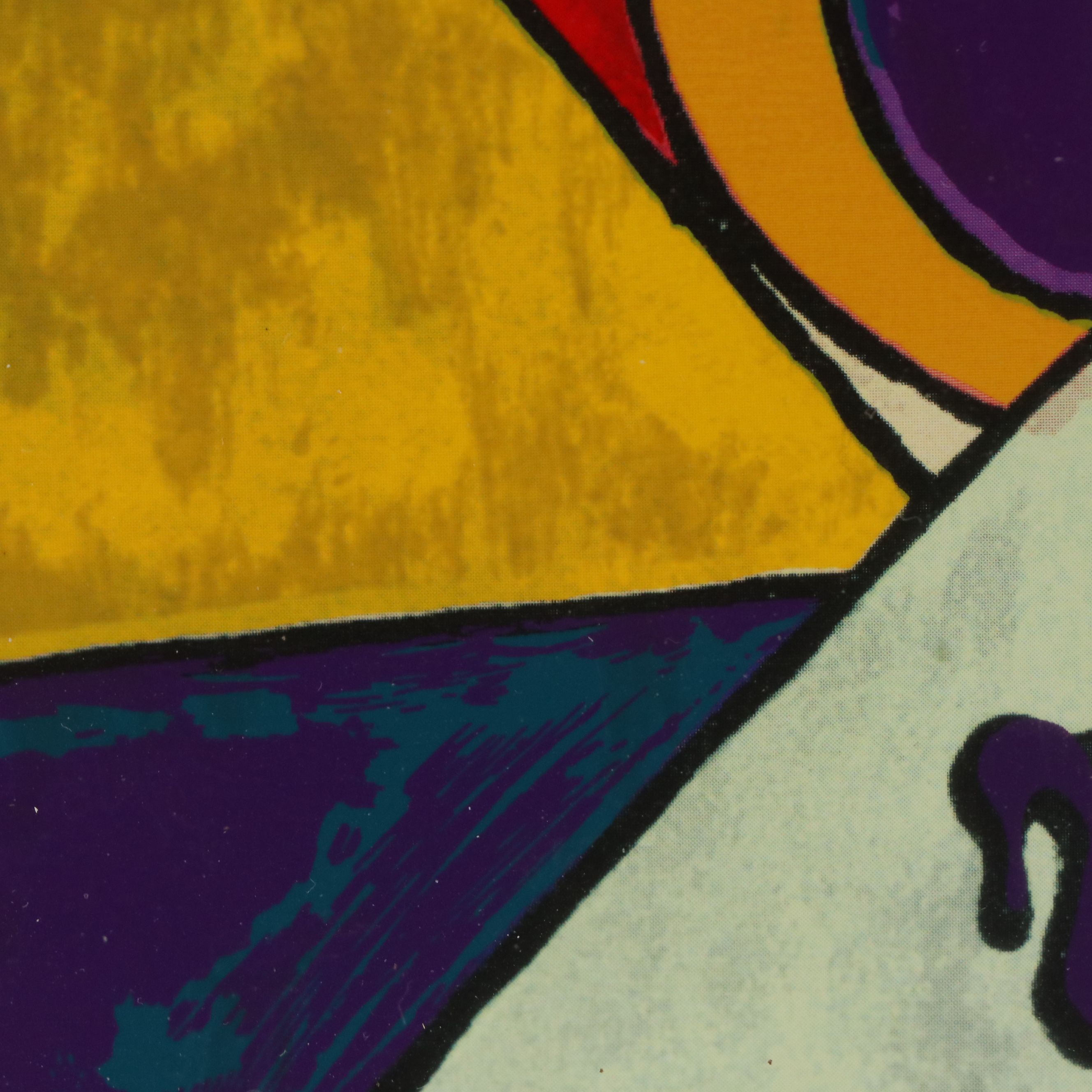 Linda Le Kinff Digital Print with Serigraph Accents "Debbie," 1998