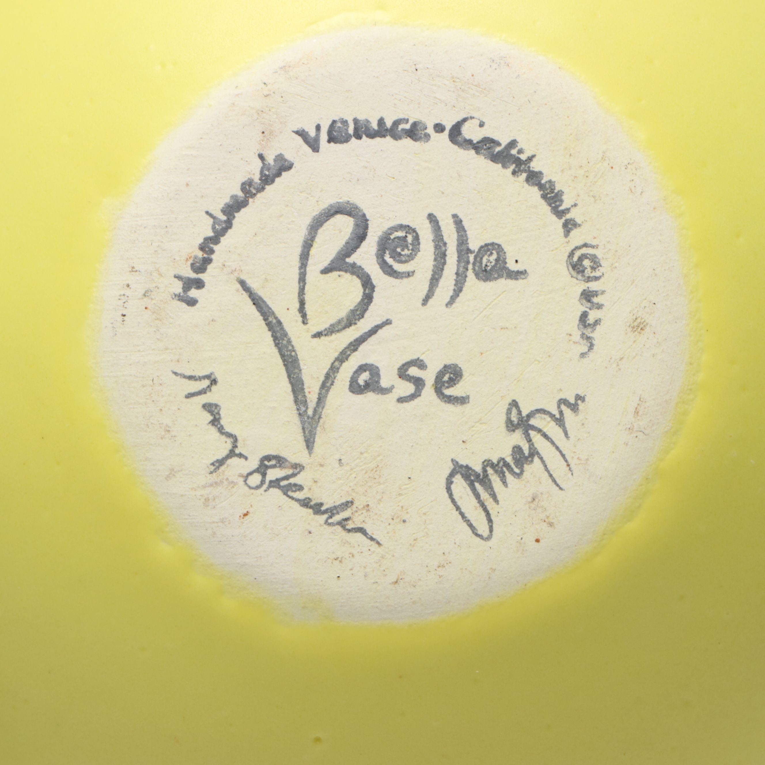 Donna Polenso Figural Vase with Steinborn & Gruen "Bella" Bud Vase