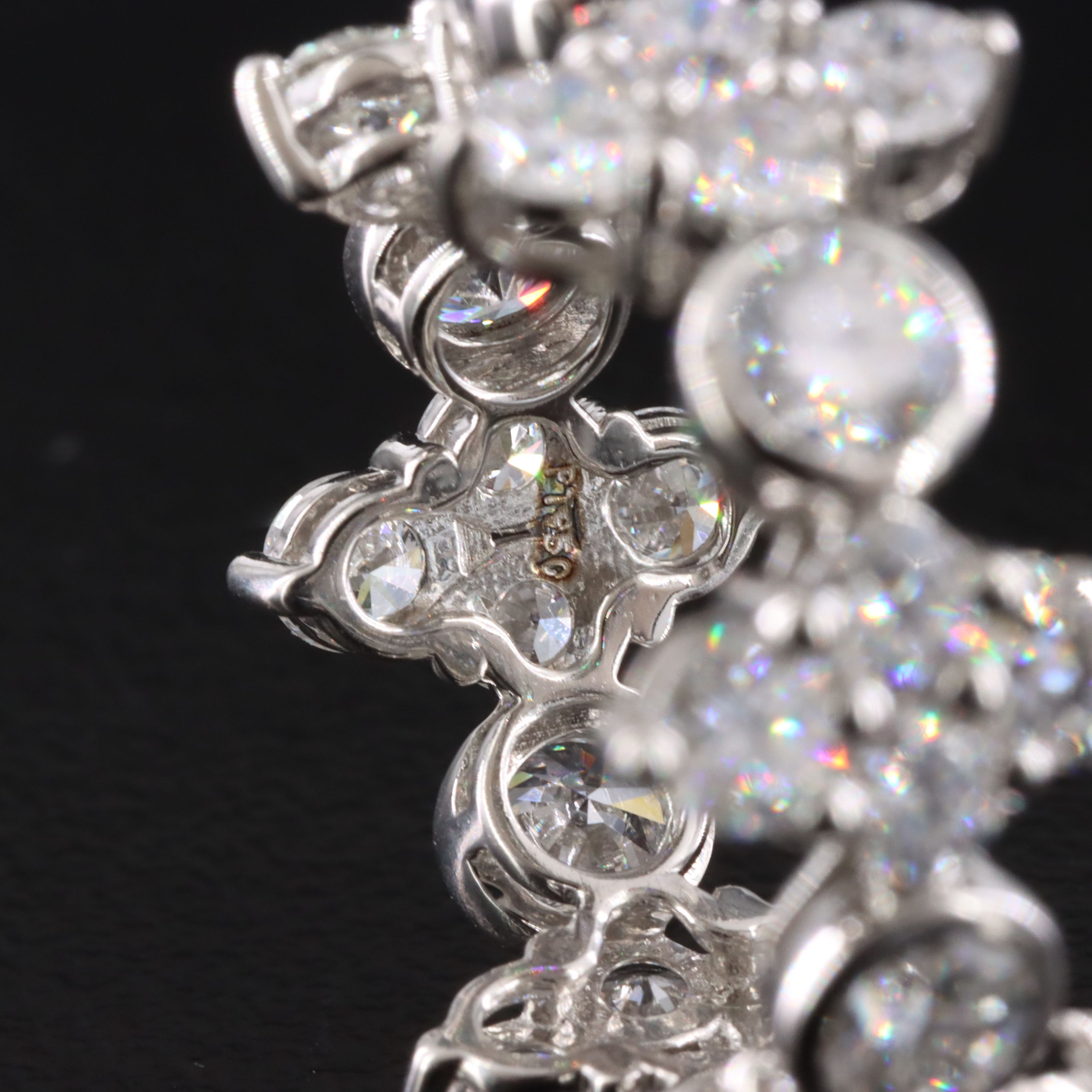 Platinum 4.69 CTW Lab Grown Diamond Eternity Band