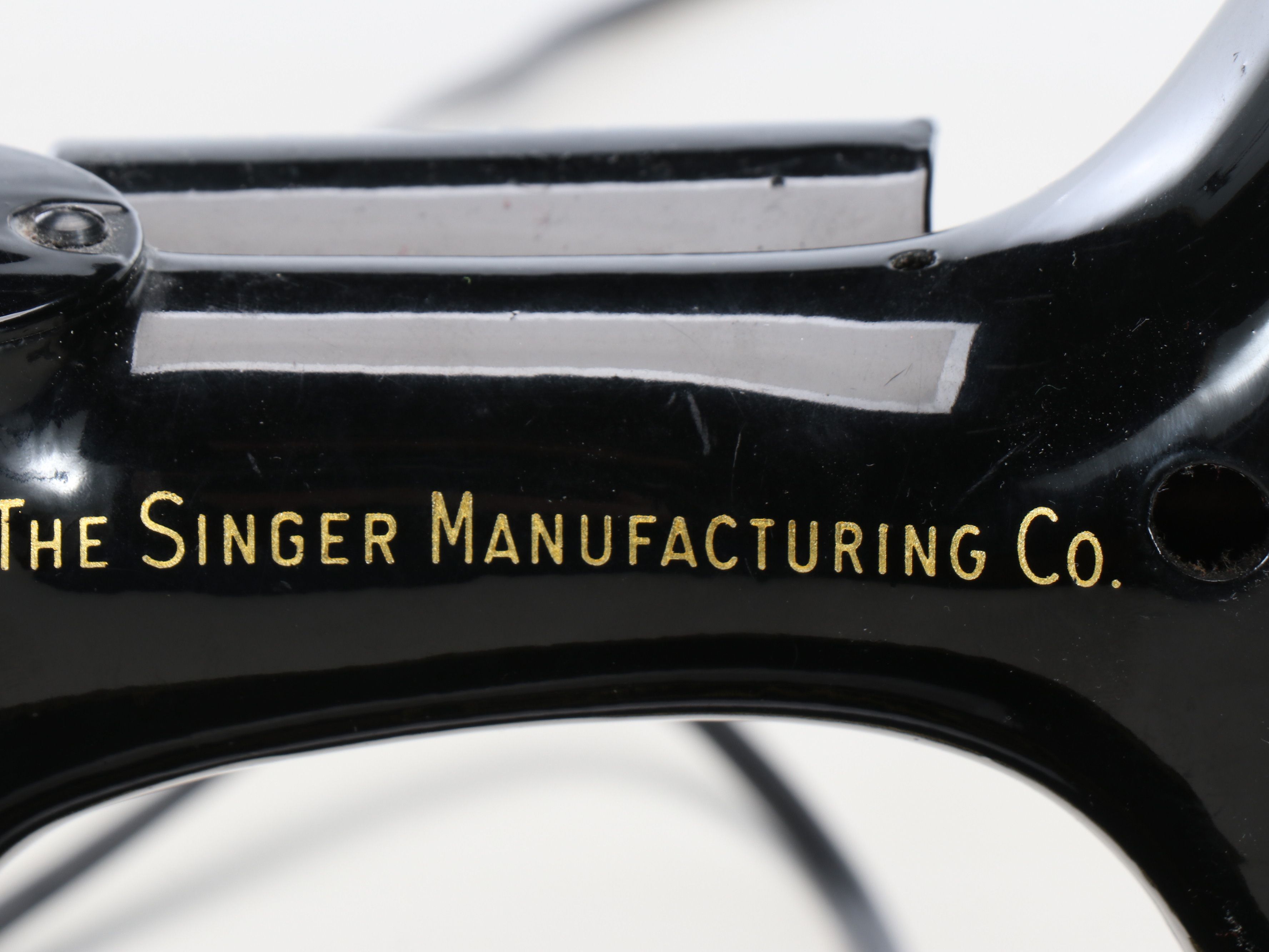 Singer "Featherweight 221K" Electric Sewing Machine, Mid-20th Century