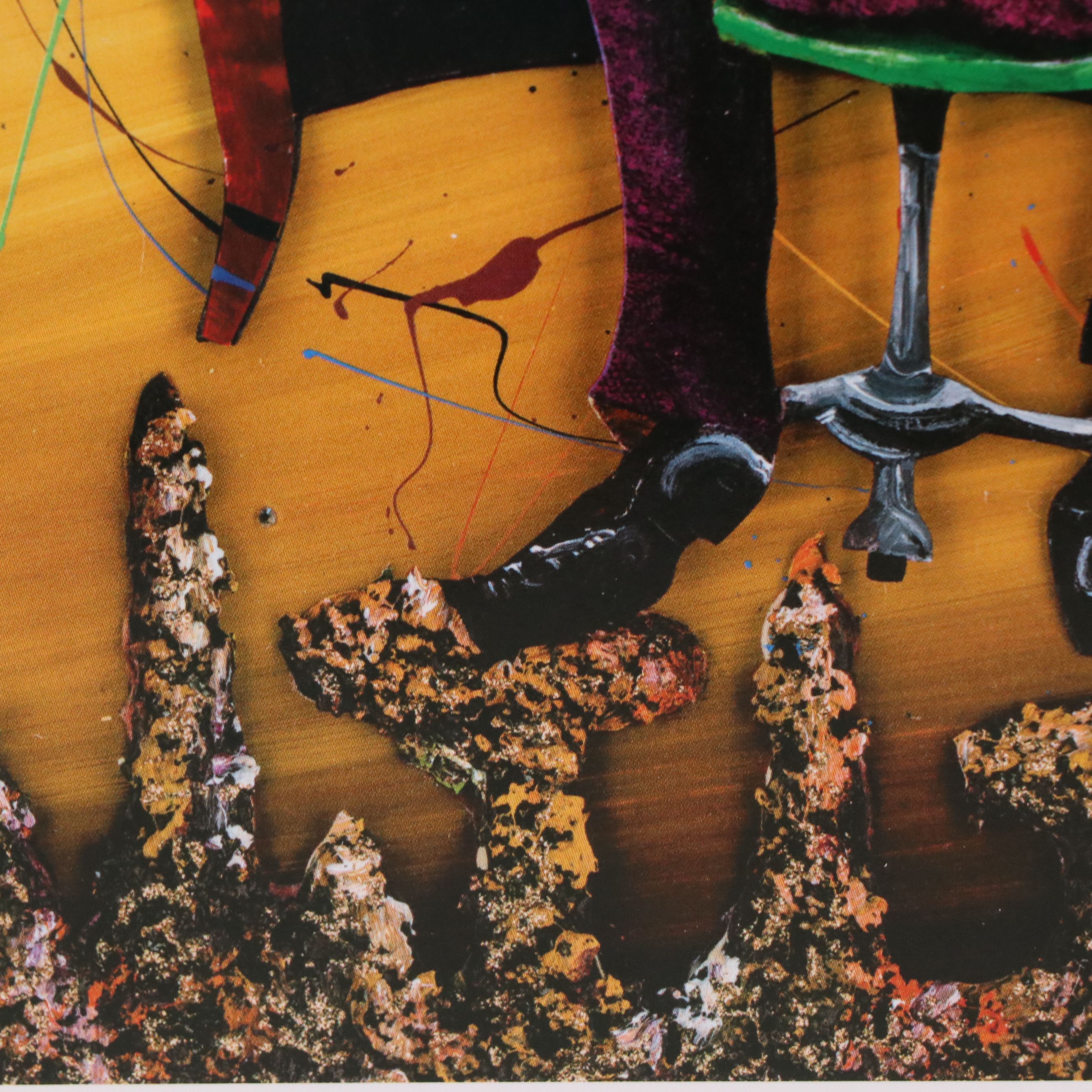 Marcus Glenn Seriolithograph "Keys to the Soul (Red)," More