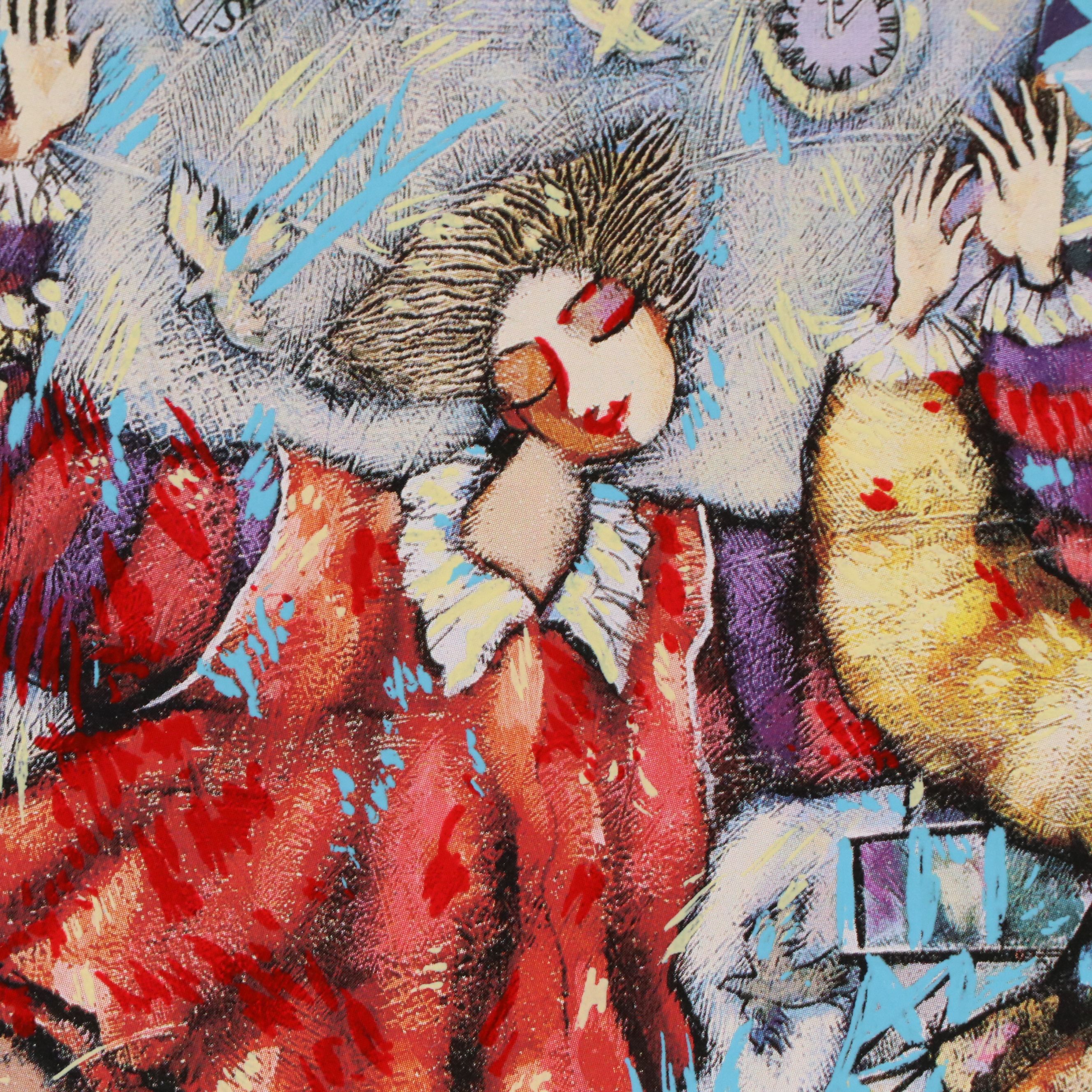 Marcus Glenn Seriolithograph "Keys to the Soul (Red)," More