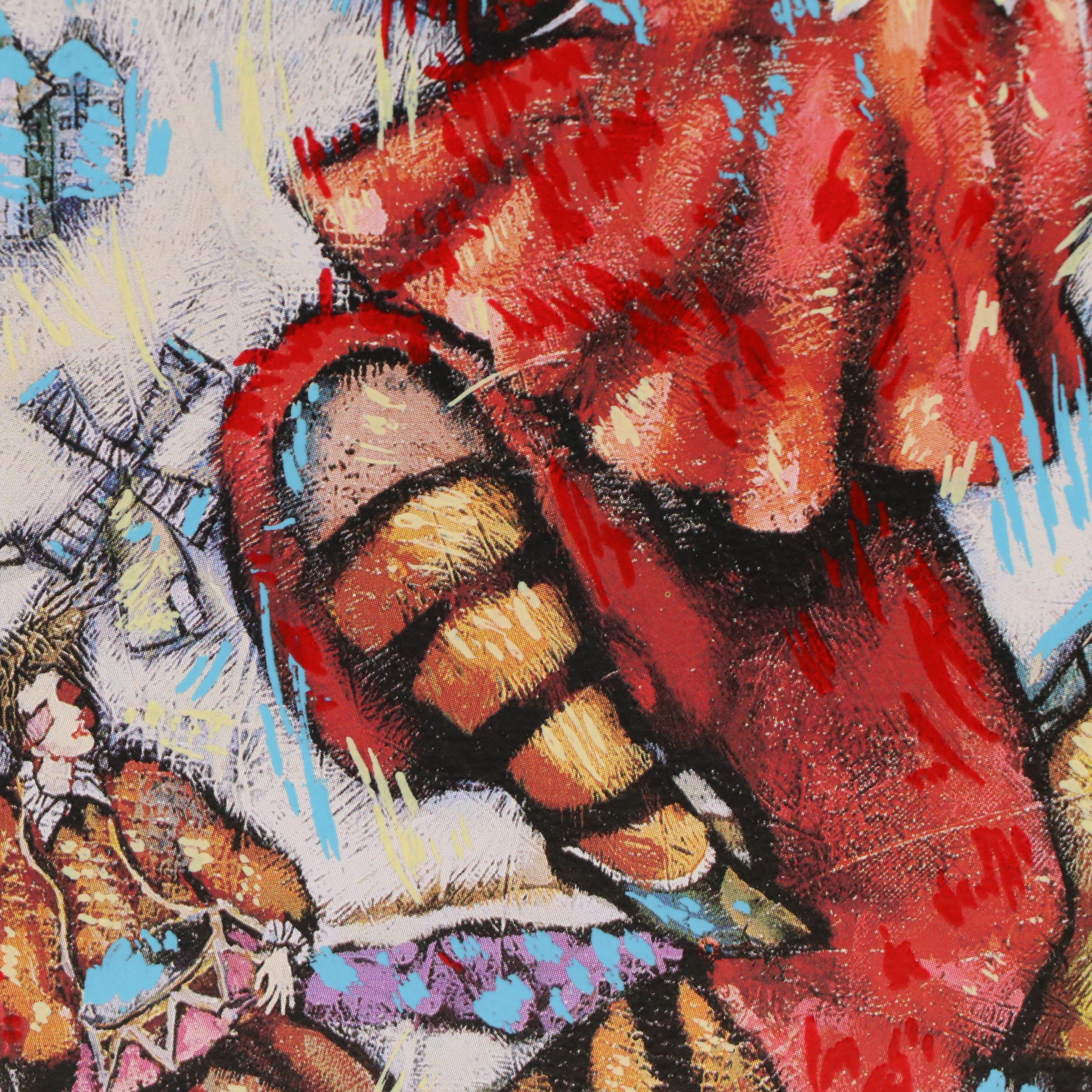 Marcus Glenn Seriolithograph "Keys to the Soul (Red)," More