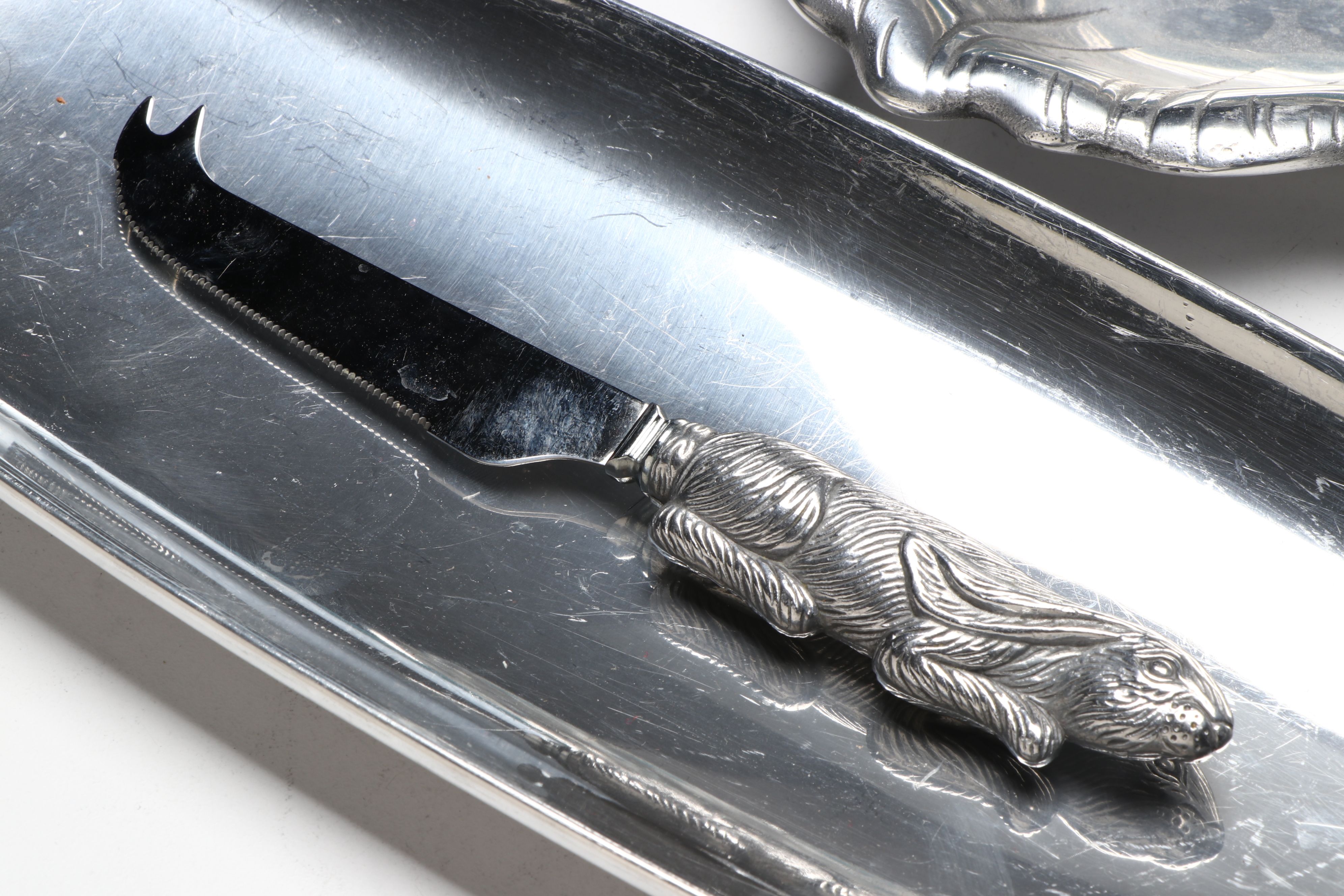 Nambé "Eco" Serving Spoons with Other Metal Serveware and Table Accessories