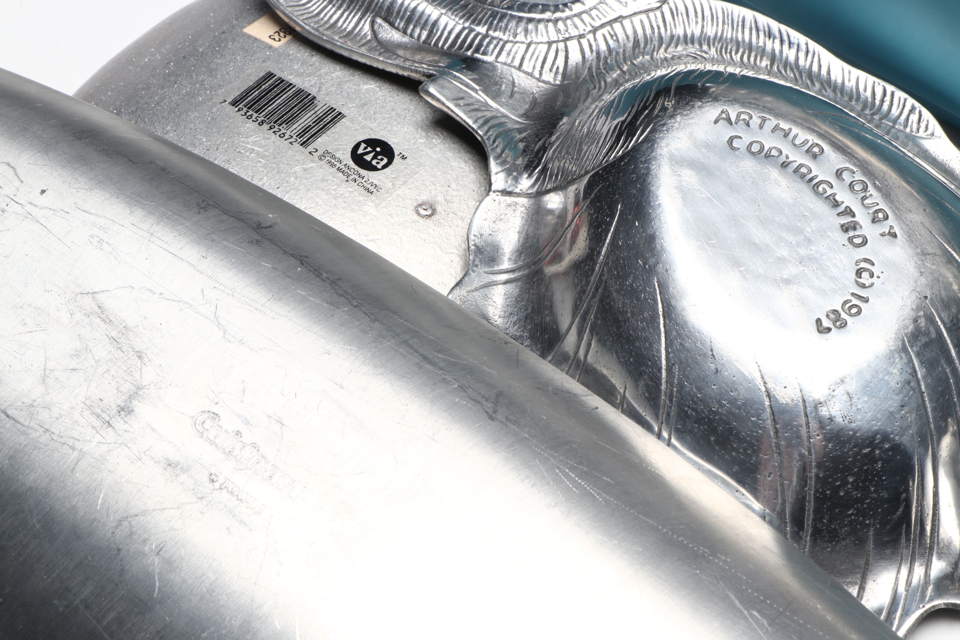 Nambé "Eco" Serving Spoons with Other Metal Serveware and Table Accessories