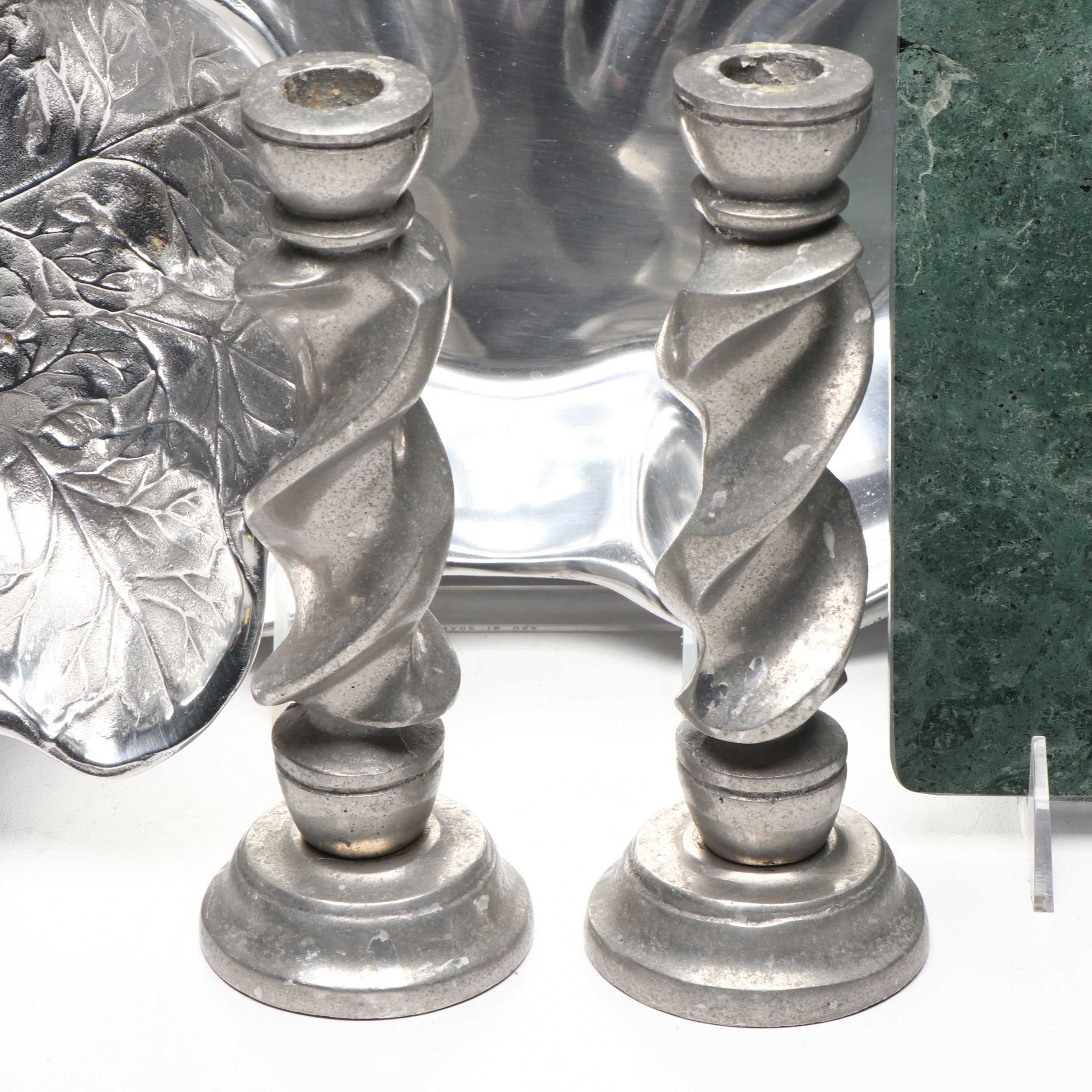 Nambé "Eco" Serving Spoons with Other Metal Serveware and Table Accessories