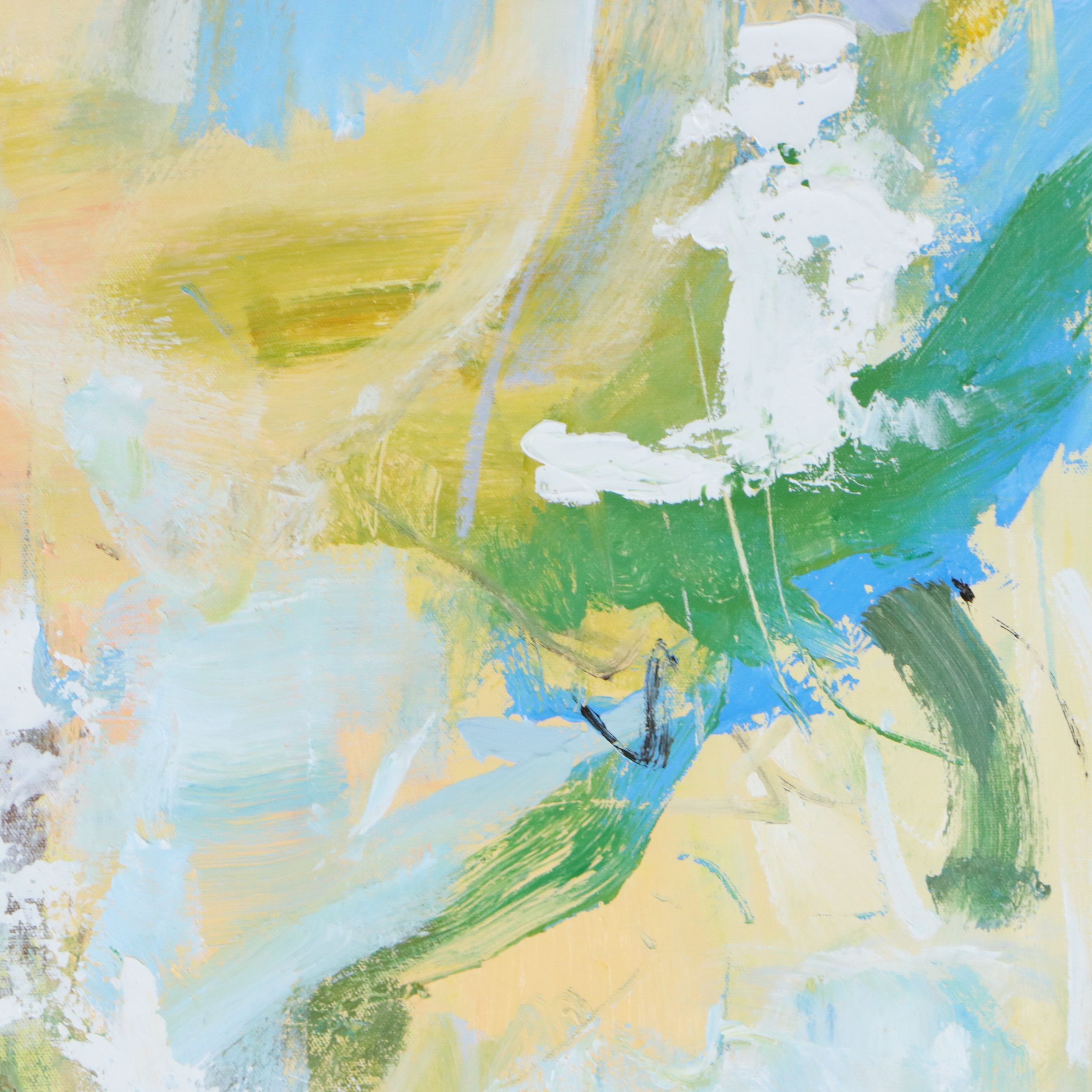 Ziti Abstract Oil Painting "What Do You See?", Circa 2026