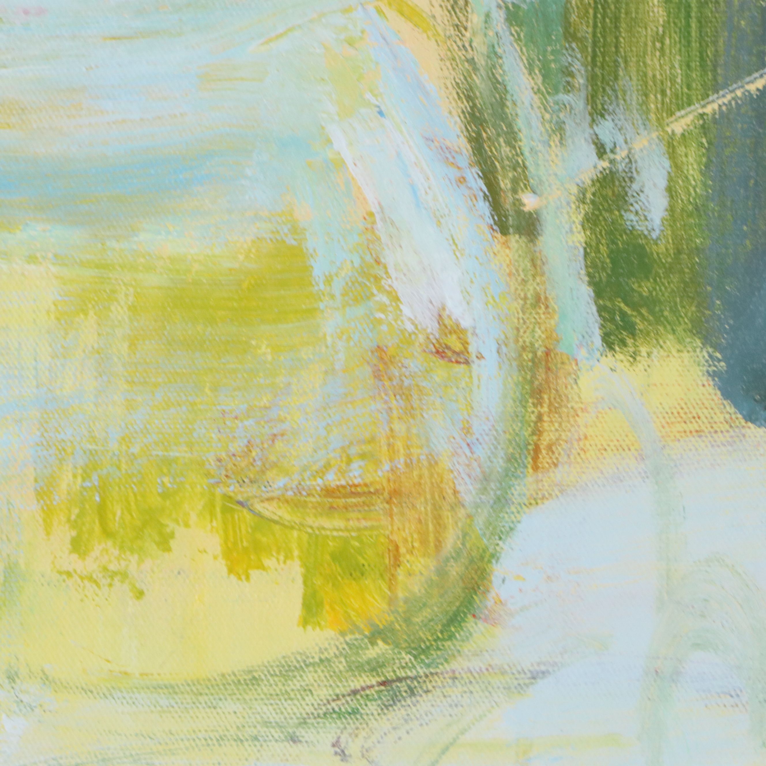 Ziti Abstract Oil Painting "What Do You See?", Circa 2026