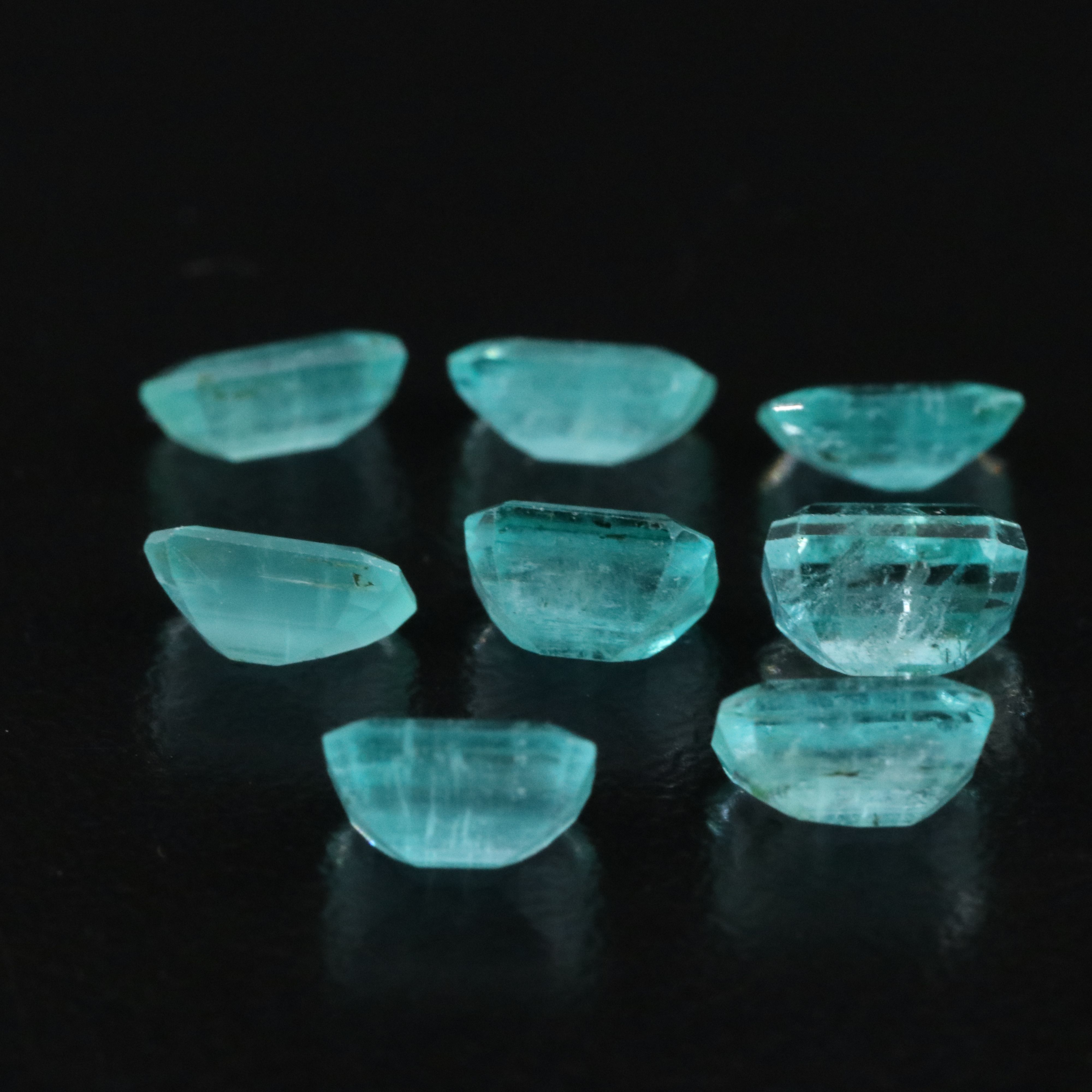 Loose 4.72 CTW Emerald Lot