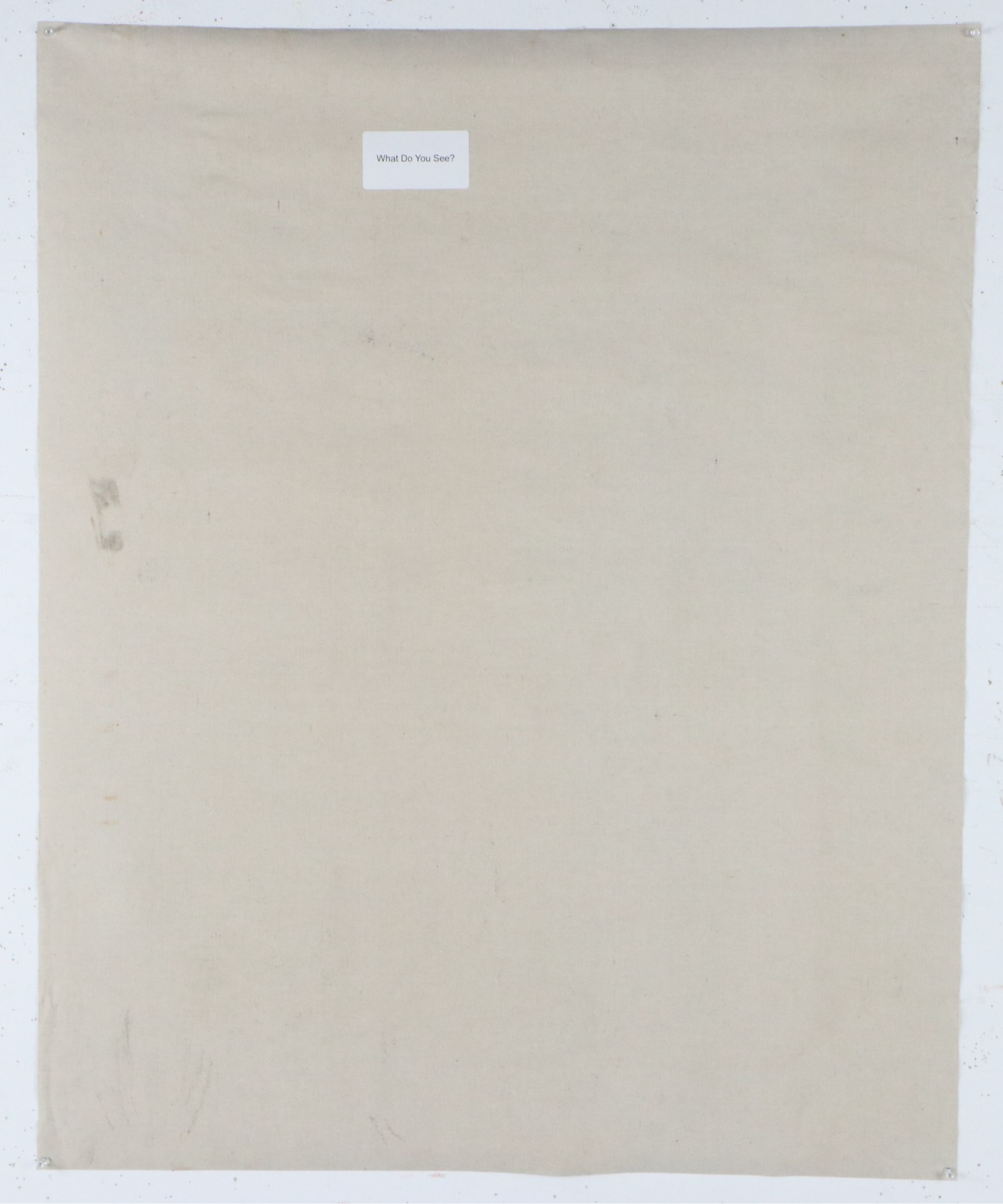 Ziti Abstract Oil Painting "What Do You See?", Circa 2026