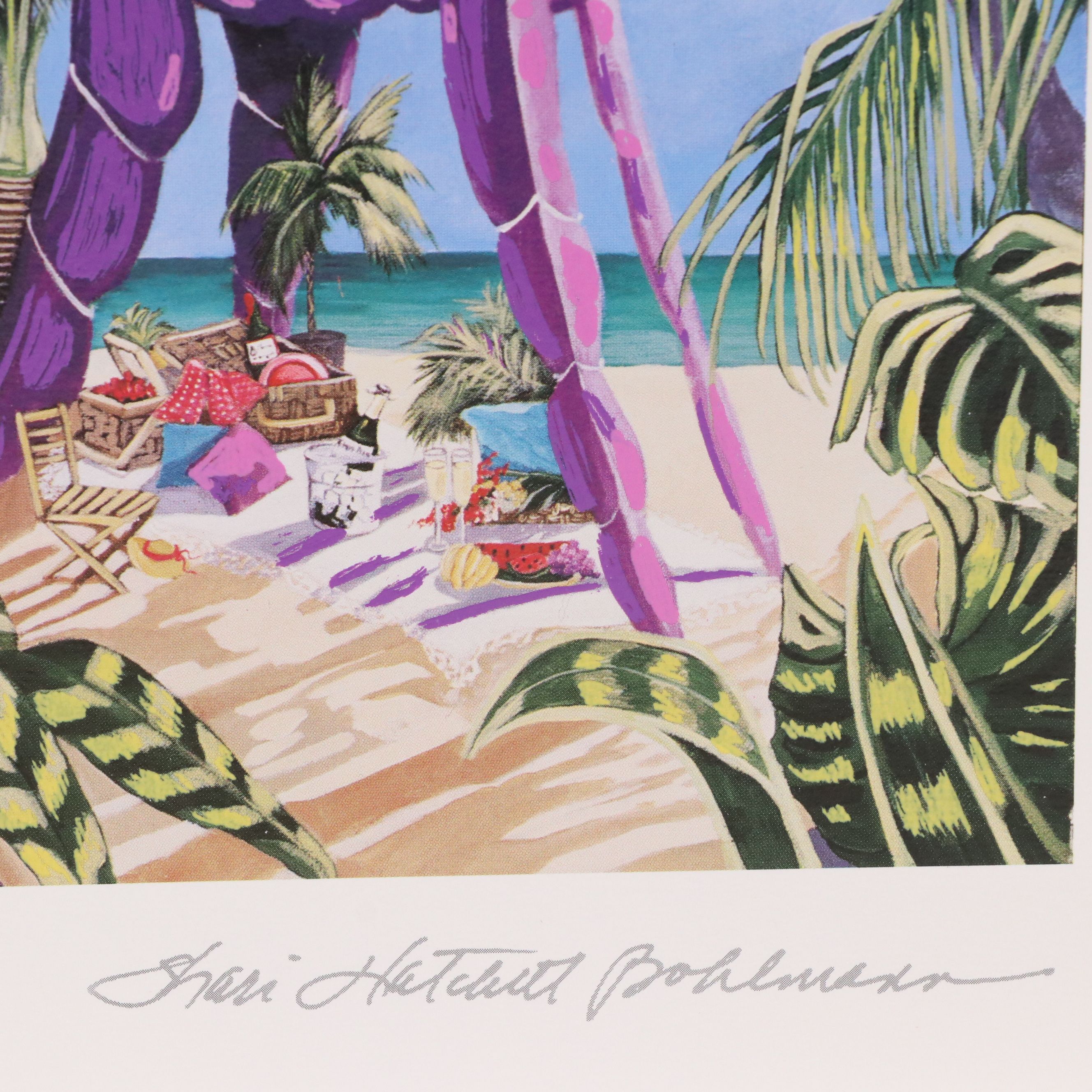 Shari Hatchett Bohlmann Seriolithograph "Fantasy Island," More