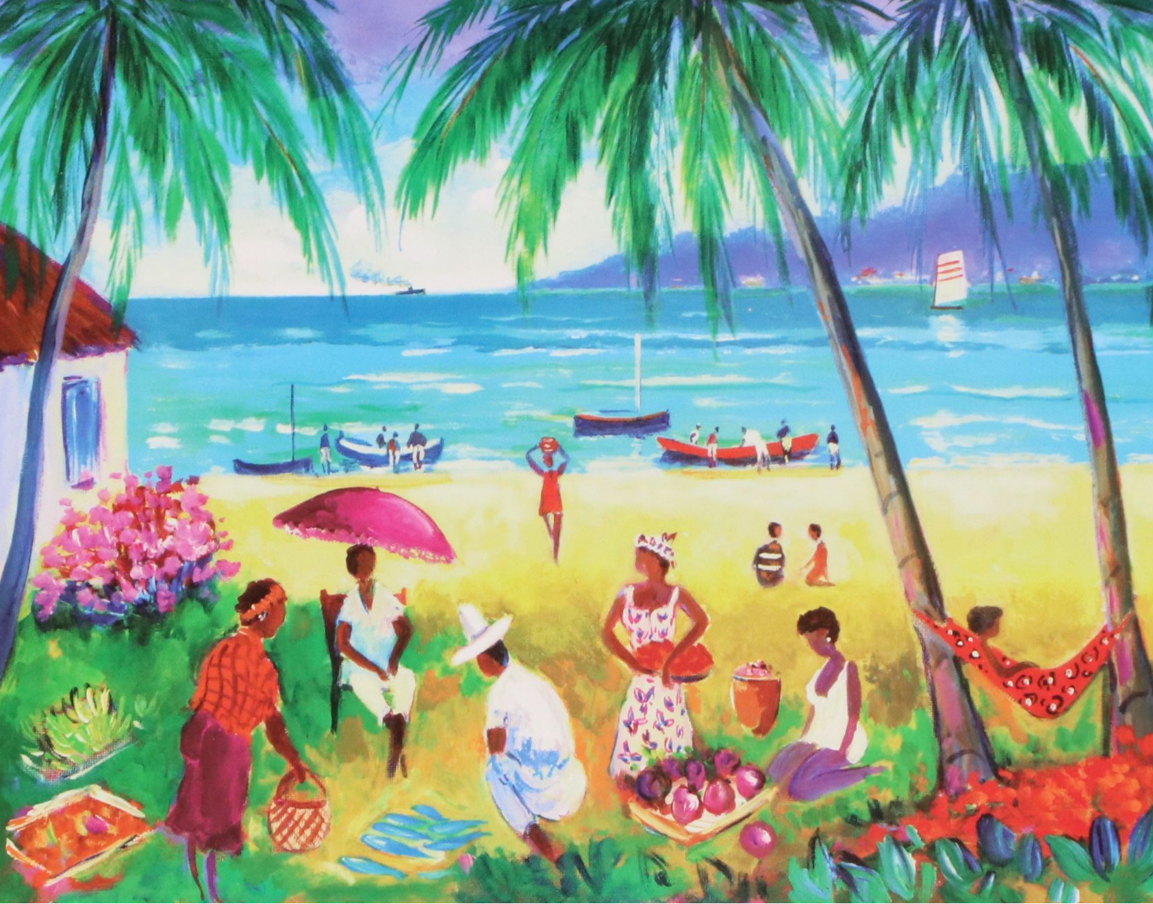 Shari Hatchett Bohlmann Seriolithograph "Fantasy Island," More