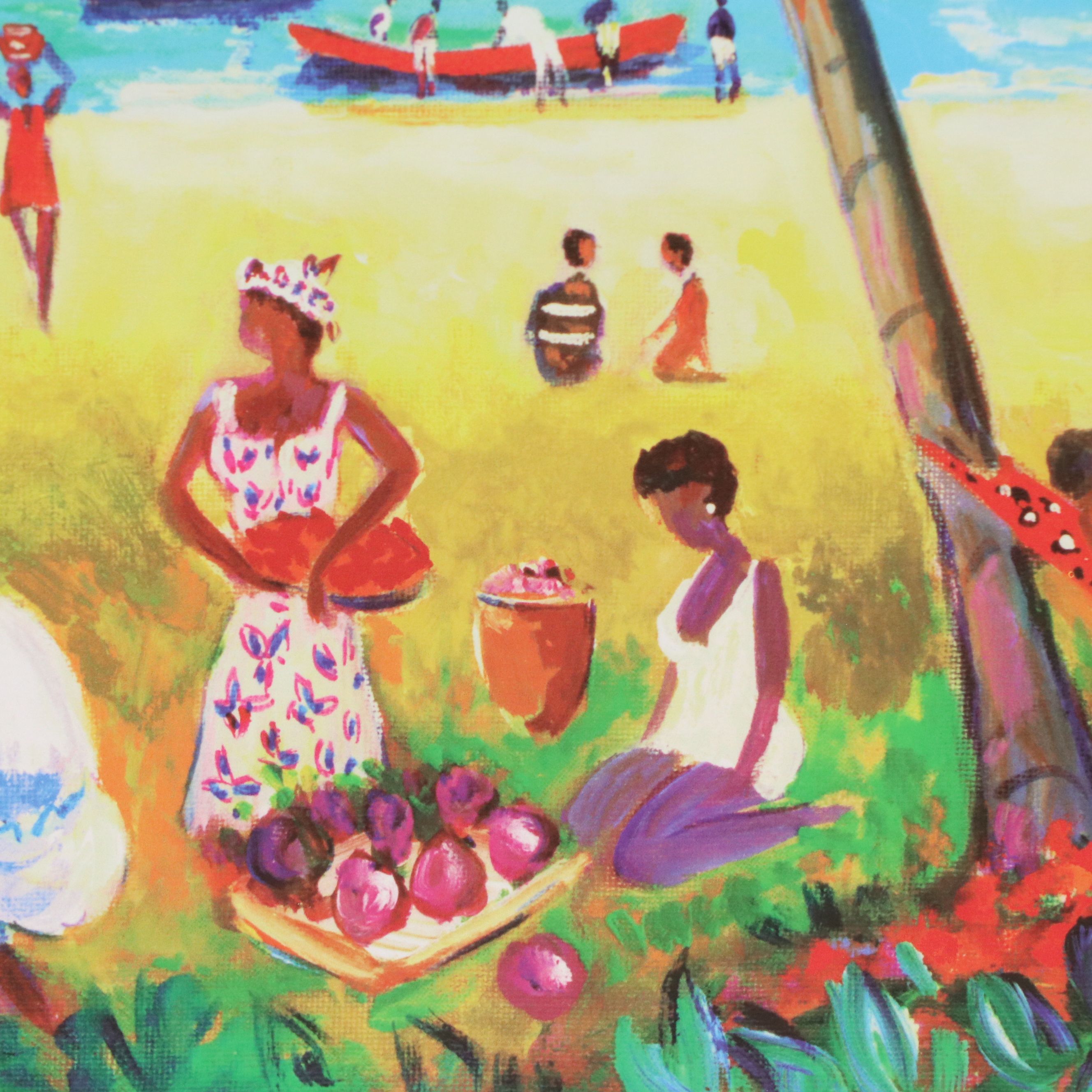 Shari Hatchett Bohlmann Seriolithograph "Fantasy Island," More