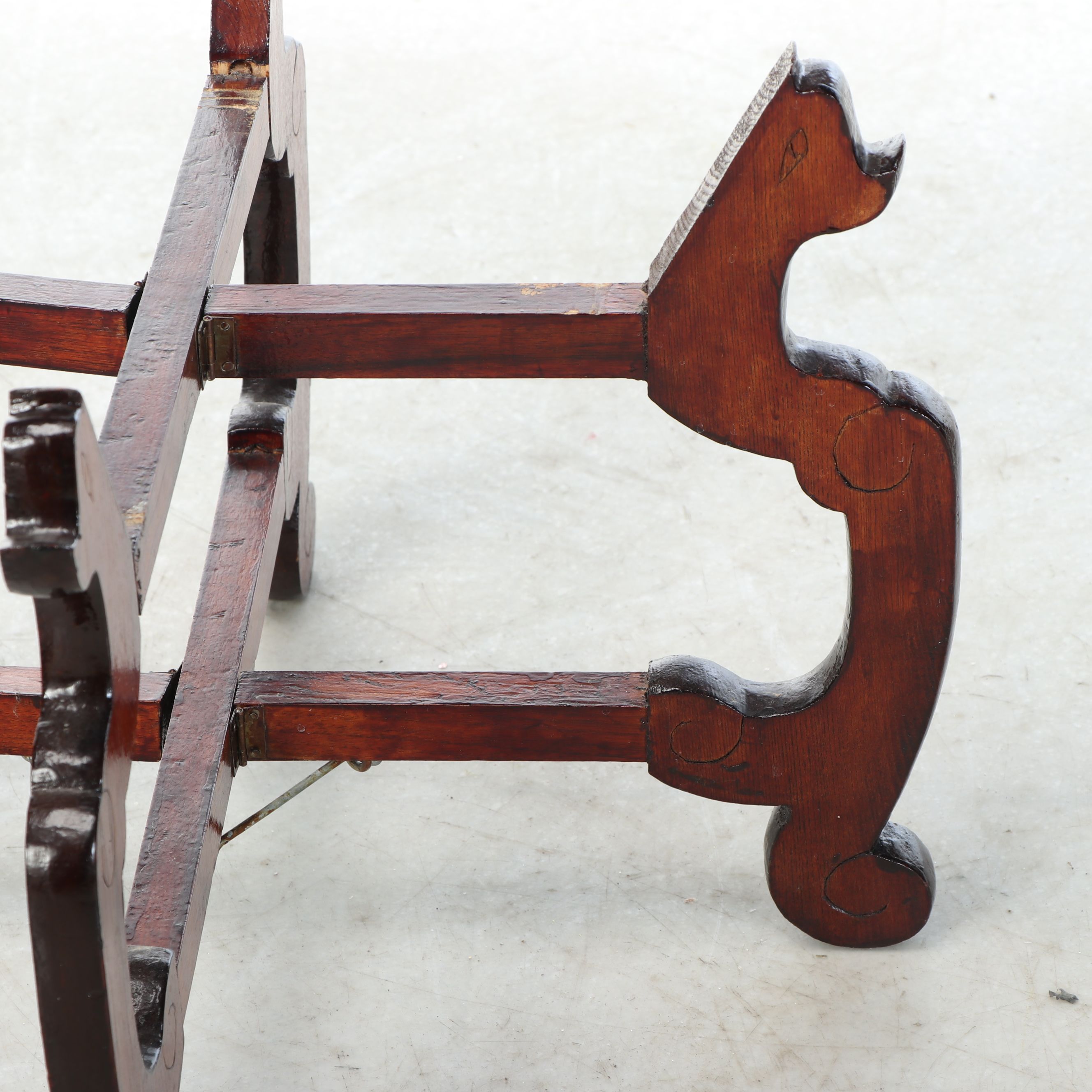 Chinese Cloisonné Enameled Planter with Painted Wood Stand, 20th Century