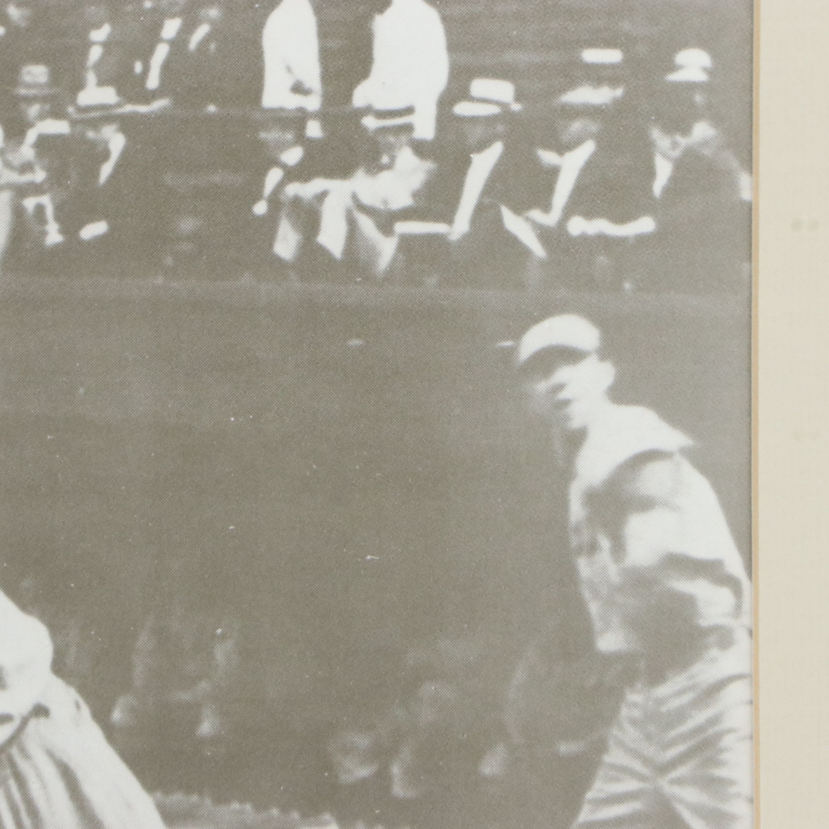 Offset Lithograph of Babe Ruth, 20th Century