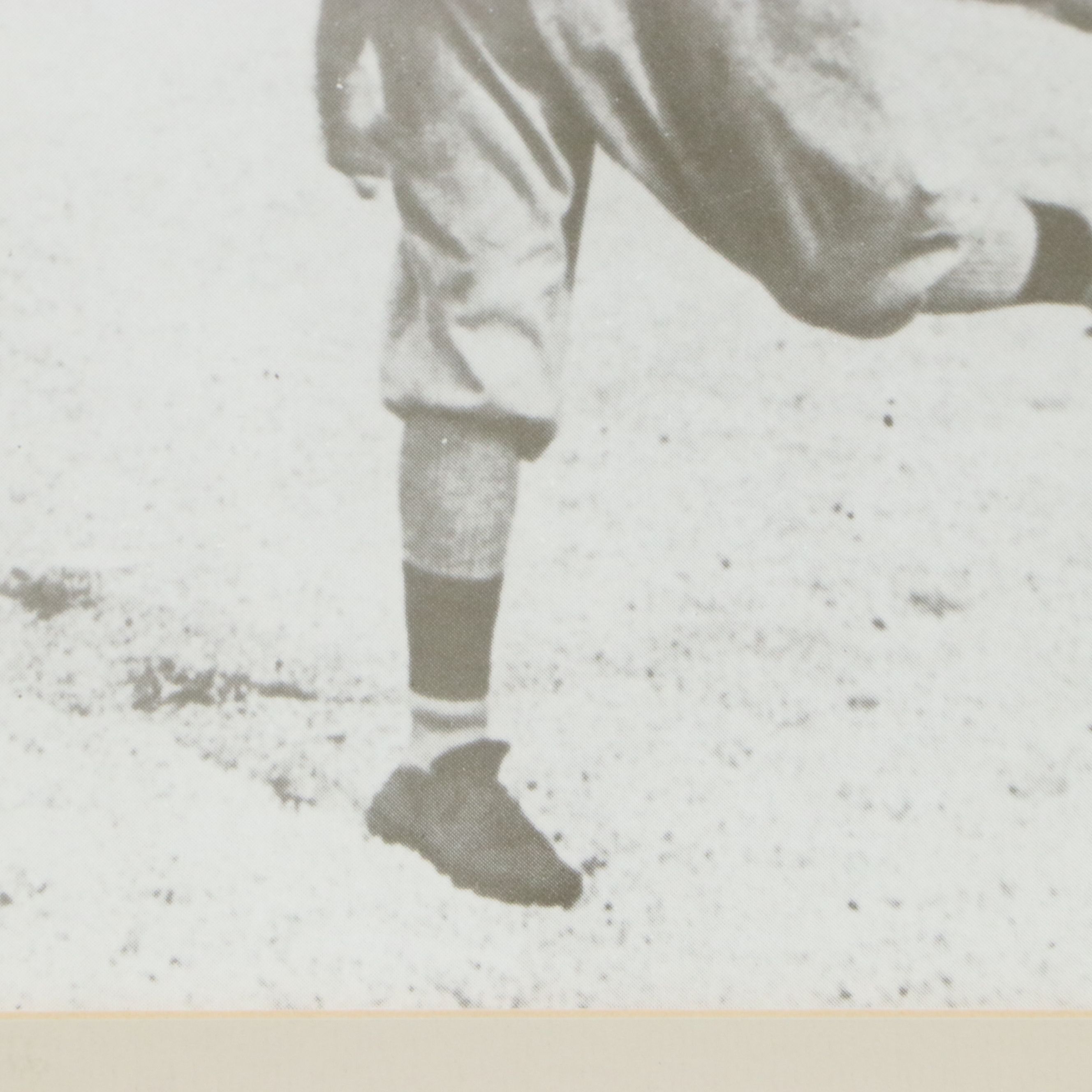 Offset Lithograph of Babe Ruth, 20th Century