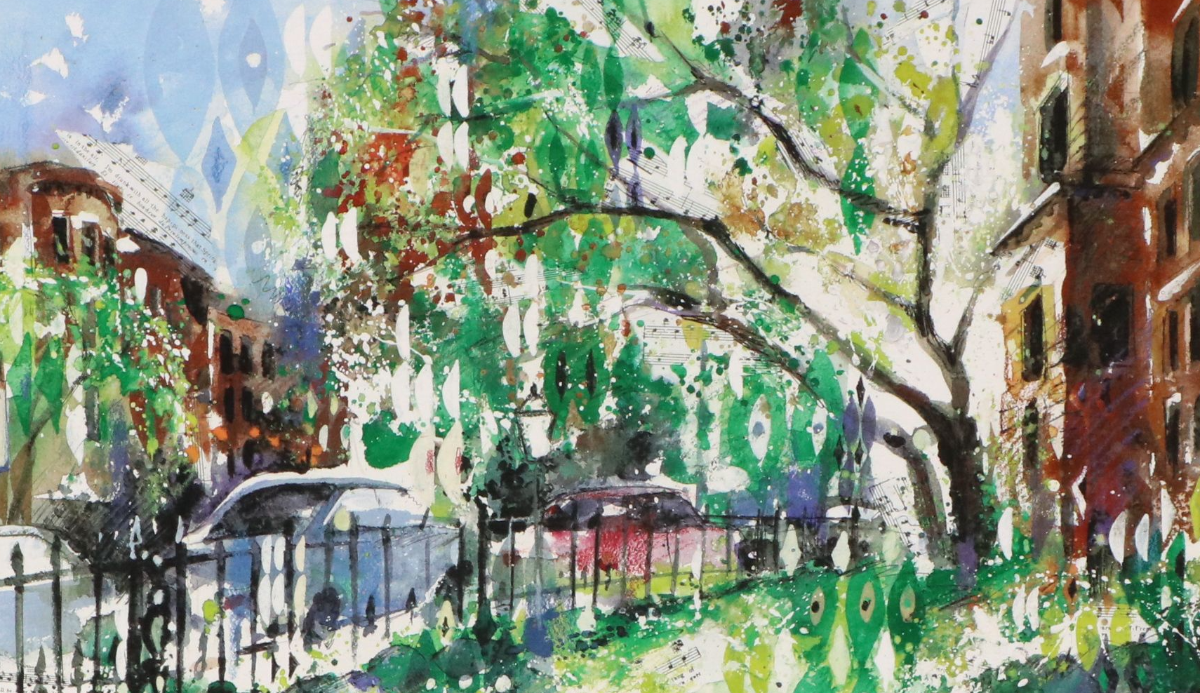 Misha Lenn Seriolithograph "Commonwealth in Bloom," More