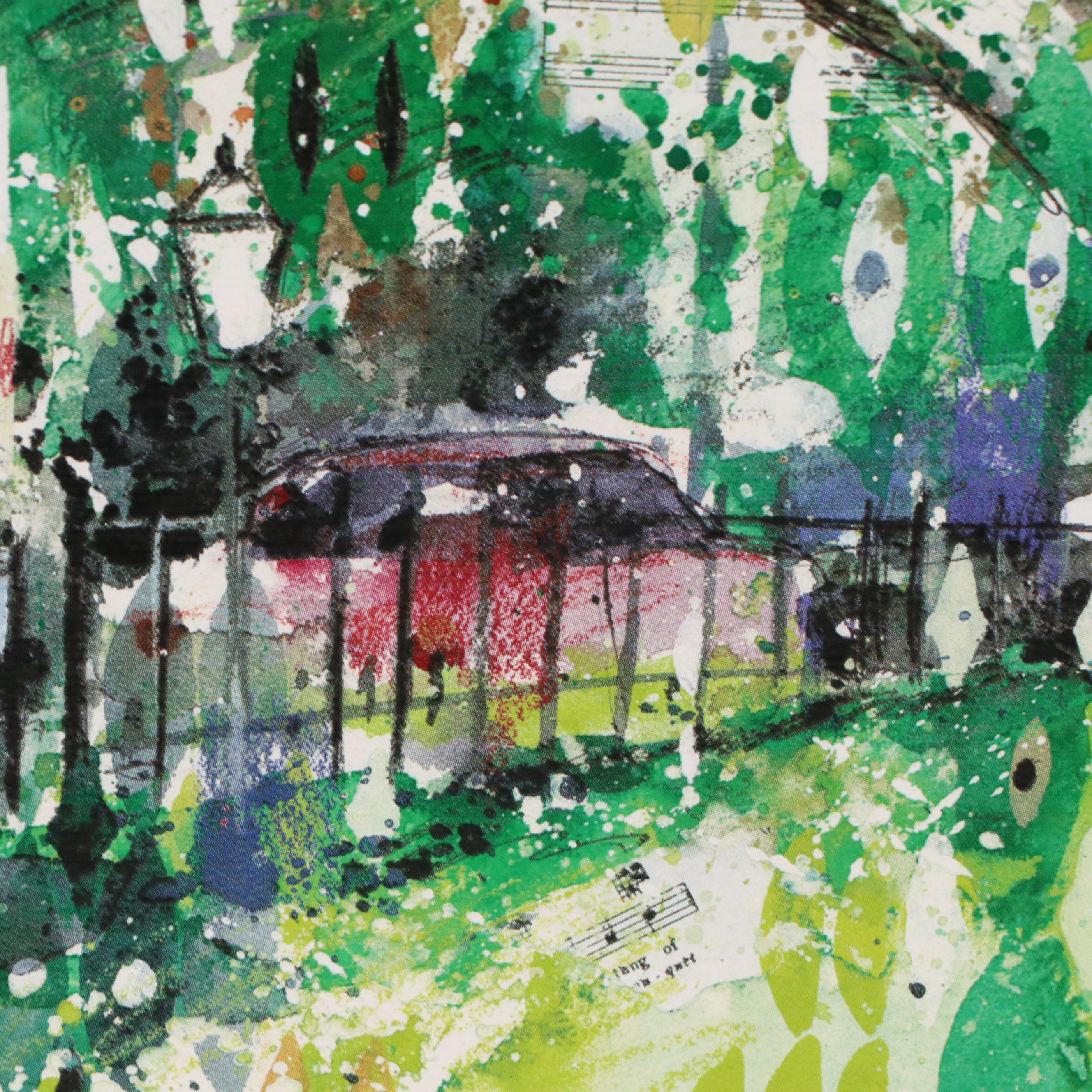 Misha Lenn Seriolithograph "Commonwealth in Bloom," More