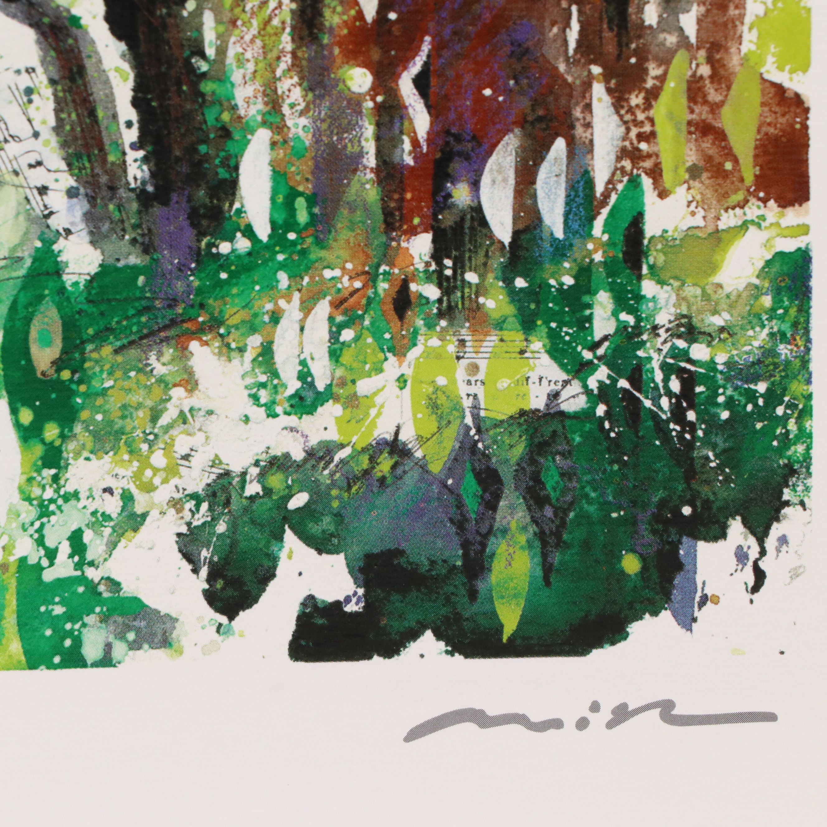 Misha Lenn Seriolithograph "Commonwealth in Bloom," More