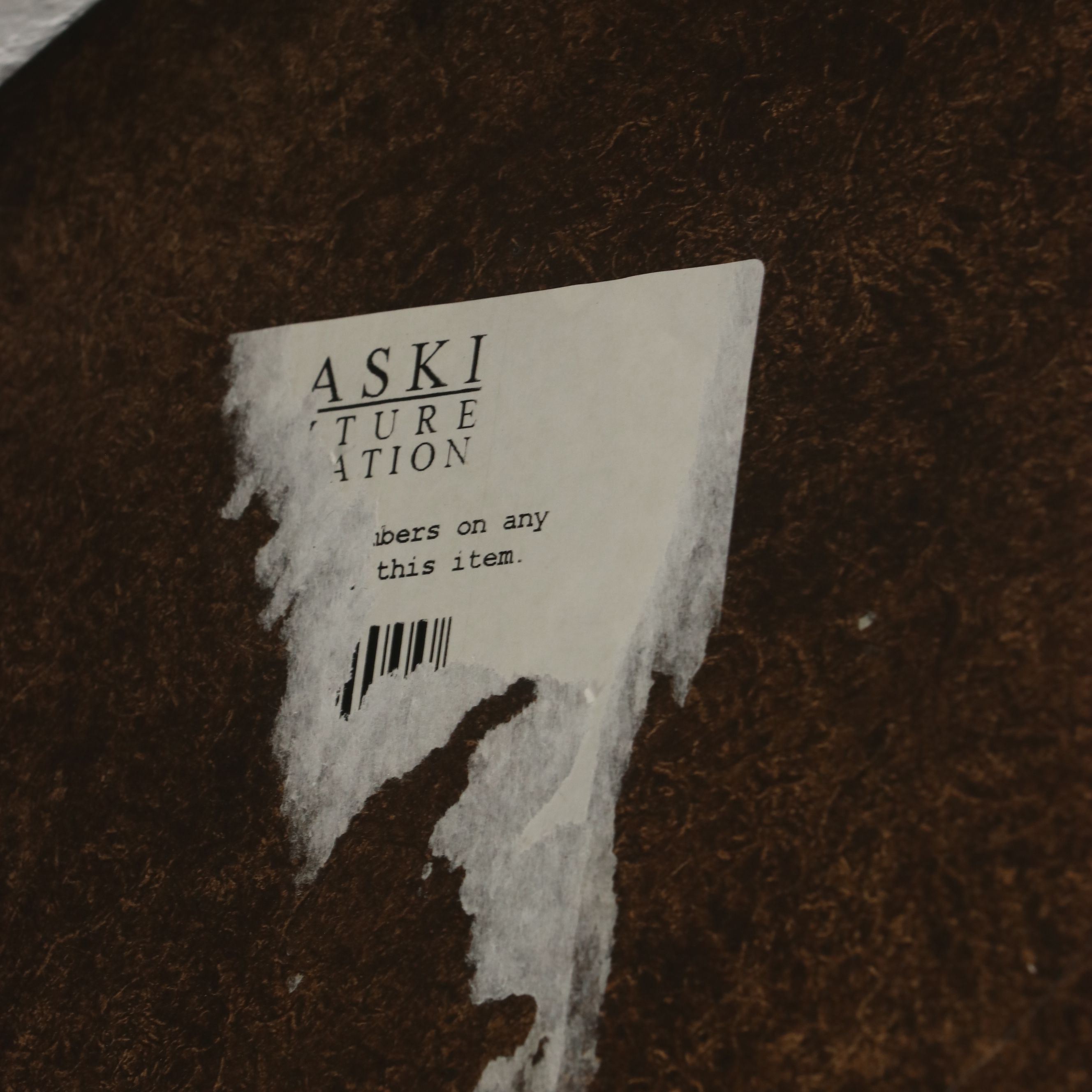 Pulaski Furniture Neoclassical Style Embossed Metal Top Pedestal Table