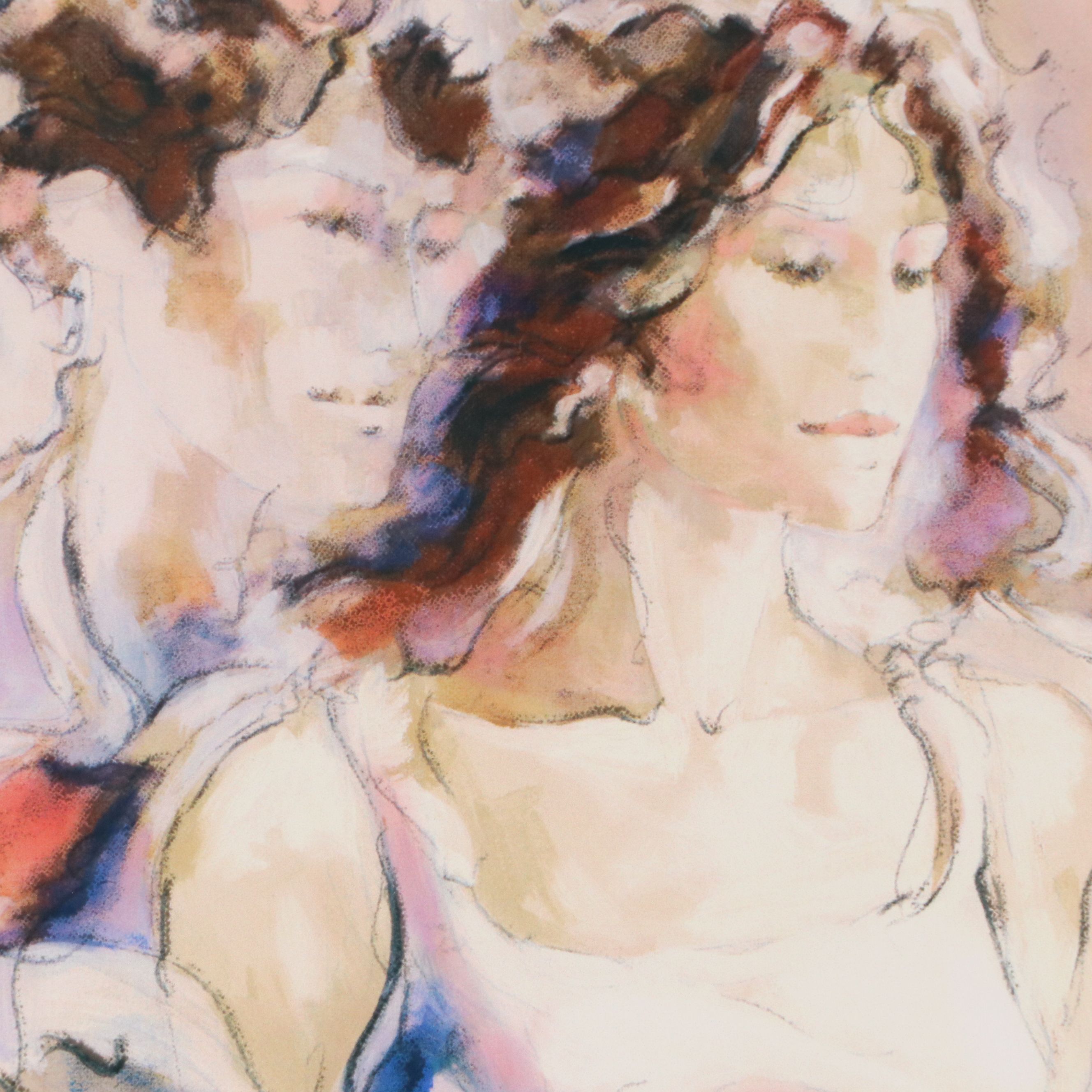 Peter Nixon Seriolithograph "Memories of Florence I," More