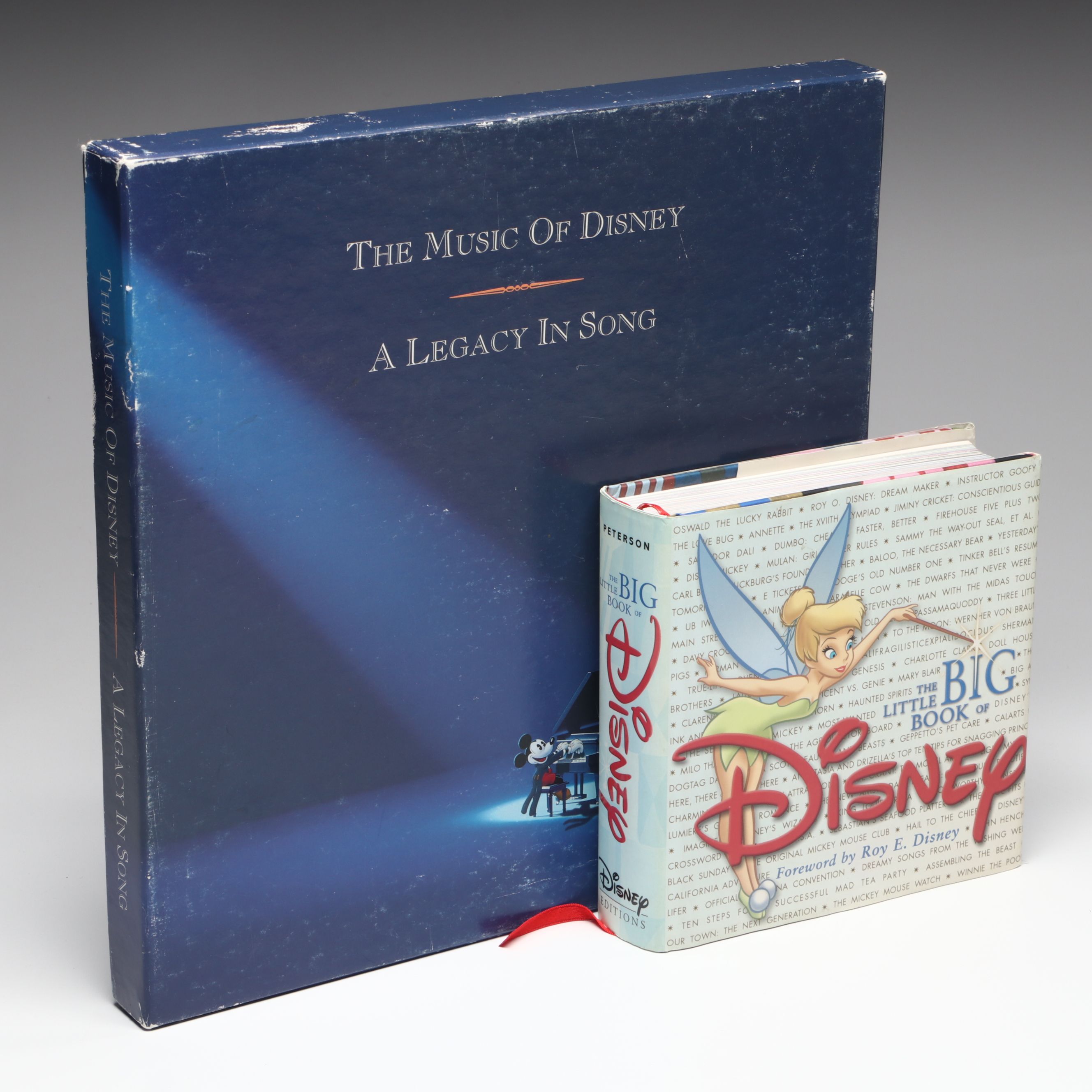 "The Music of Disney: A Legacy in Song" CD Set & "The Little Big Book of Disney"