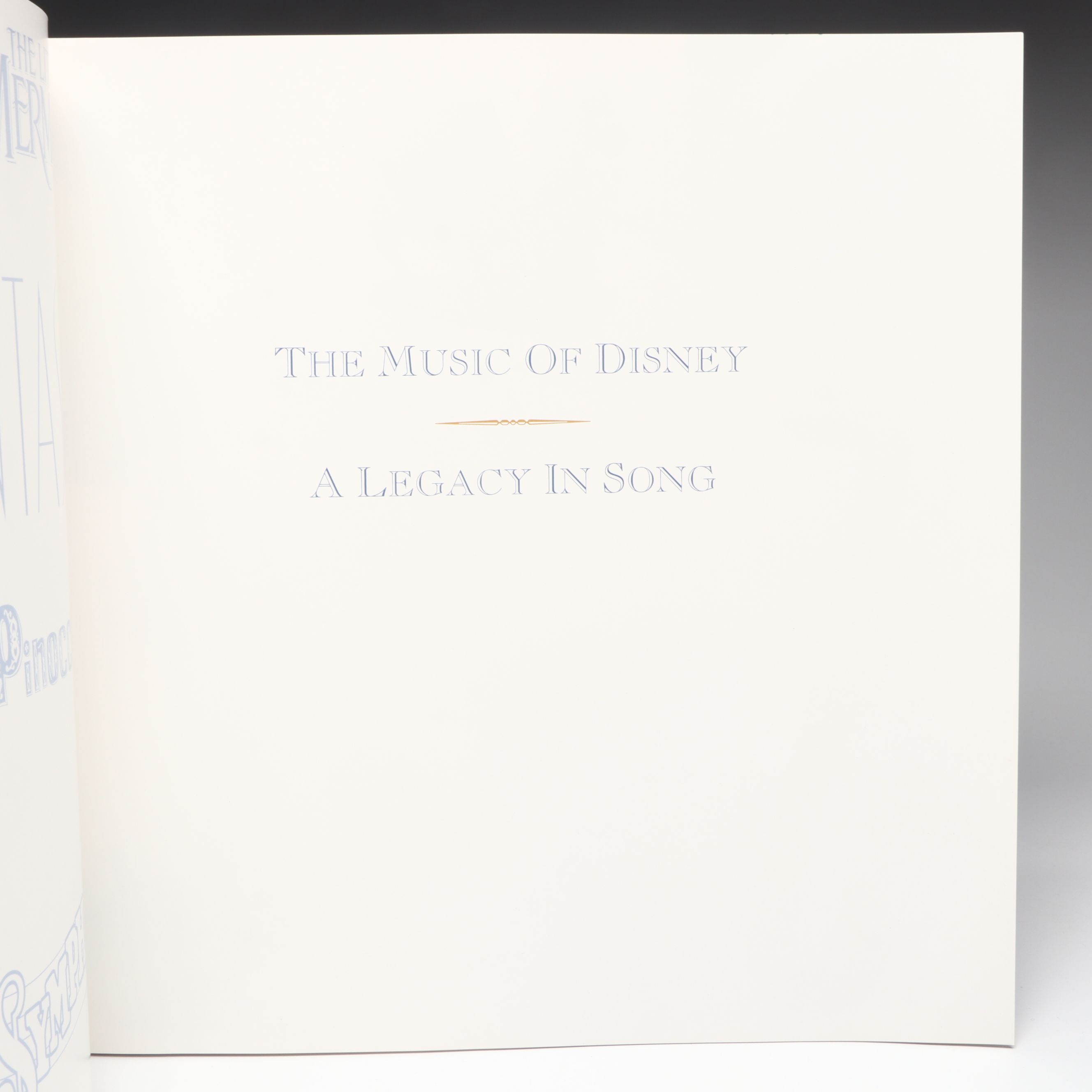 "The Music of Disney: A Legacy in Song" CD Set & "The Little Big Book of Disney"