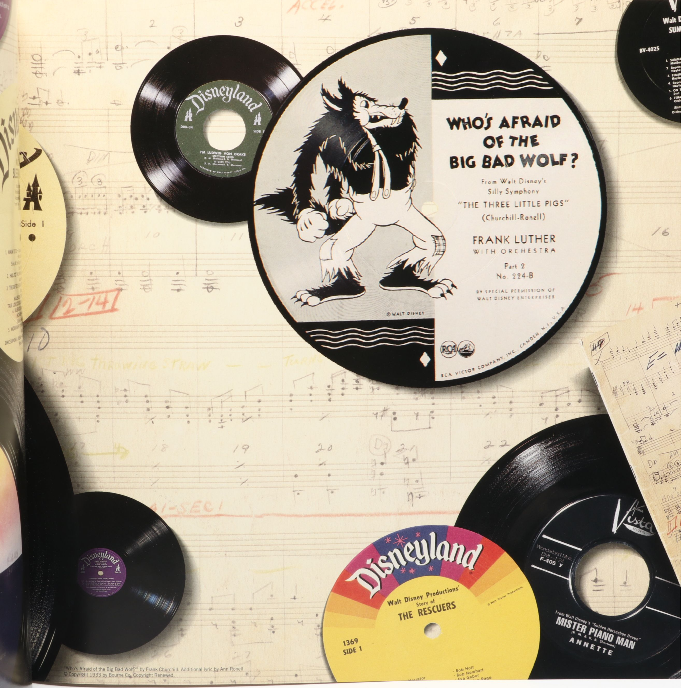 "The Music of Disney: A Legacy in Song" CD Set & "The Little Big Book of Disney"