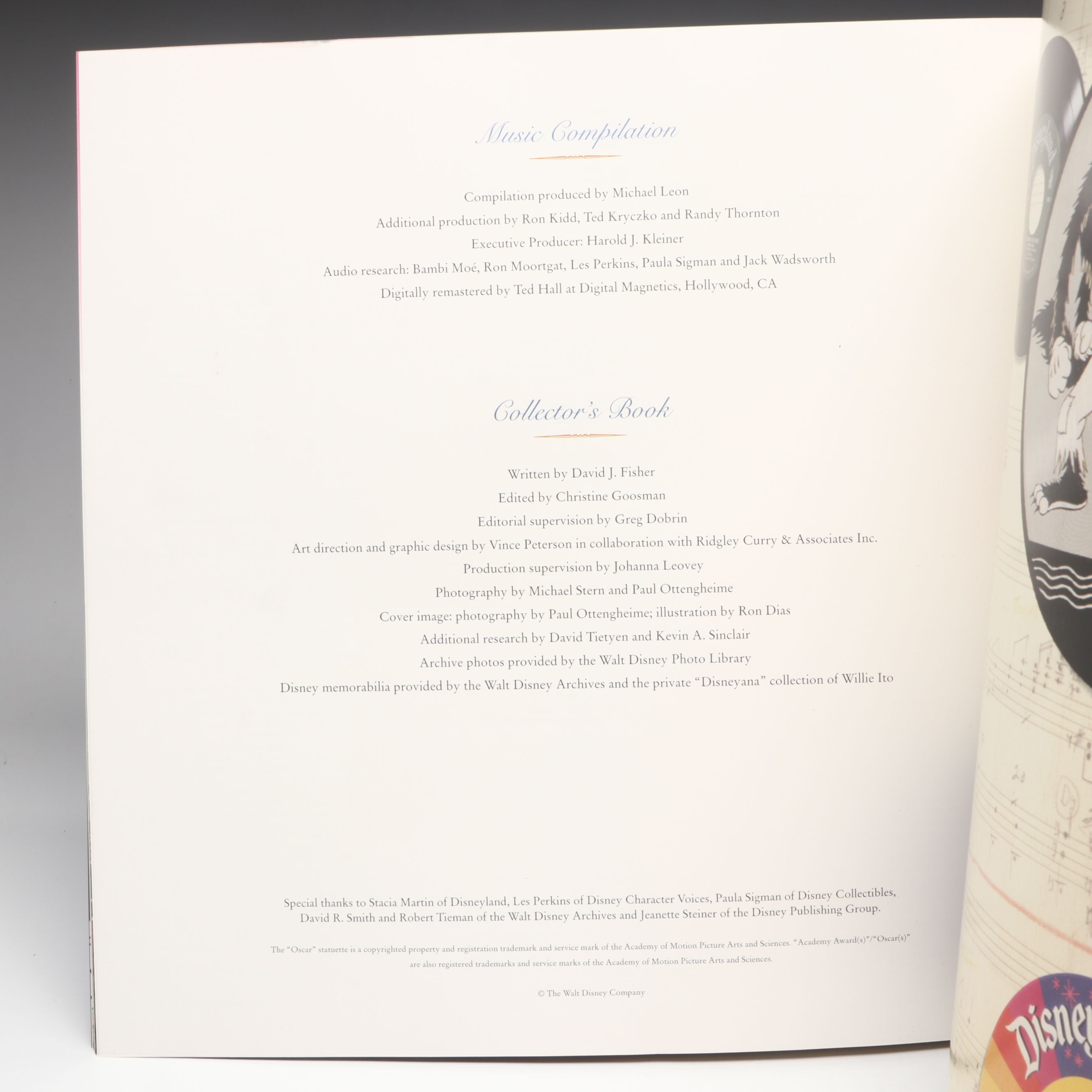 "The Music of Disney: A Legacy in Song" CD Set & "The Little Big Book of Disney"