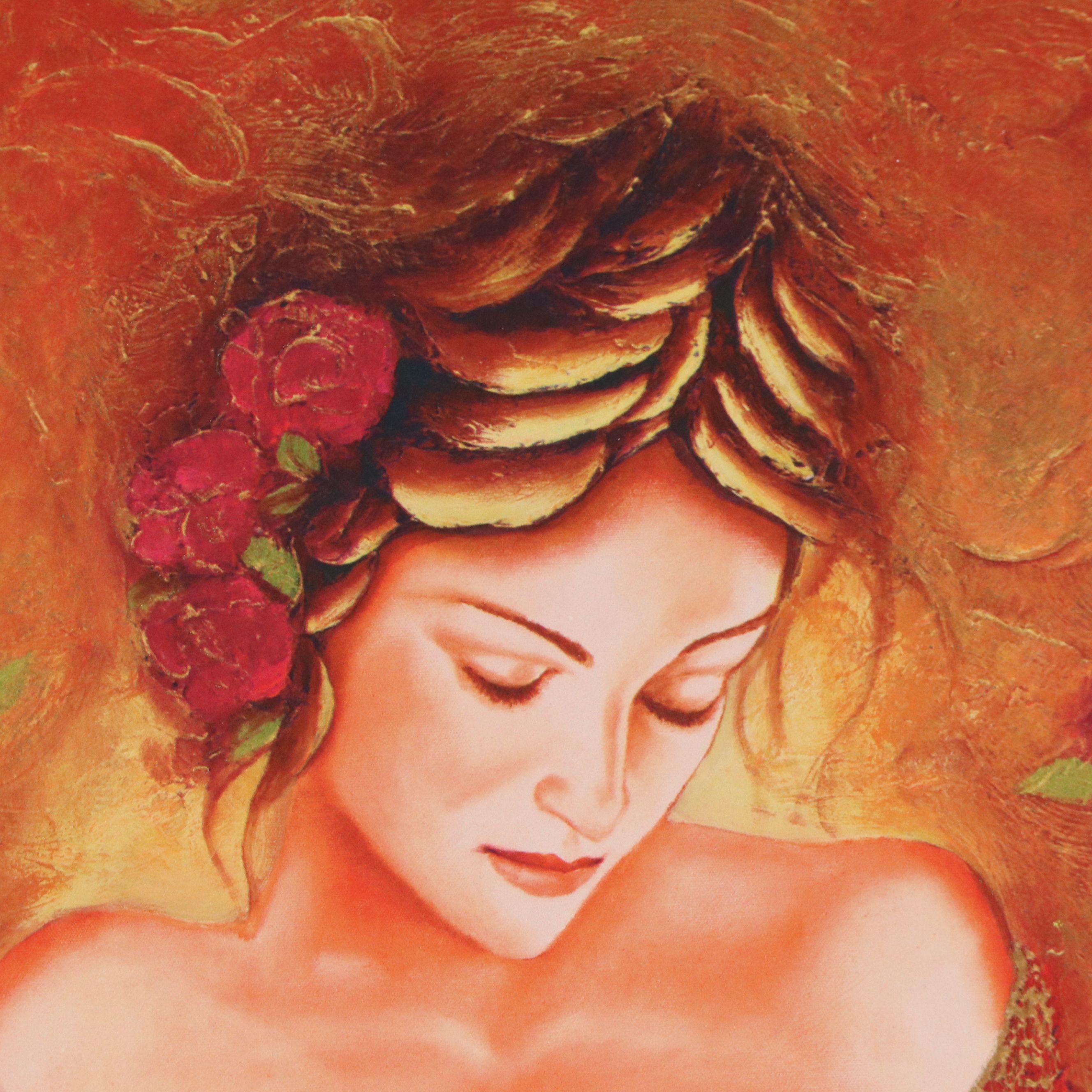 Charles Lee Seriolithograph "Mythical Rose," More