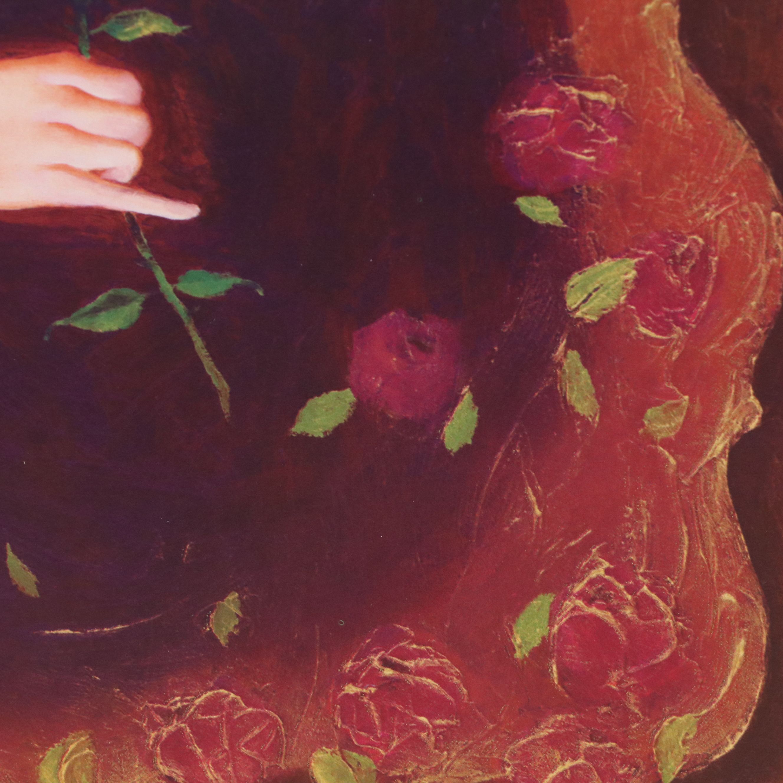 Charles Lee Seriolithograph "Mythical Rose," More