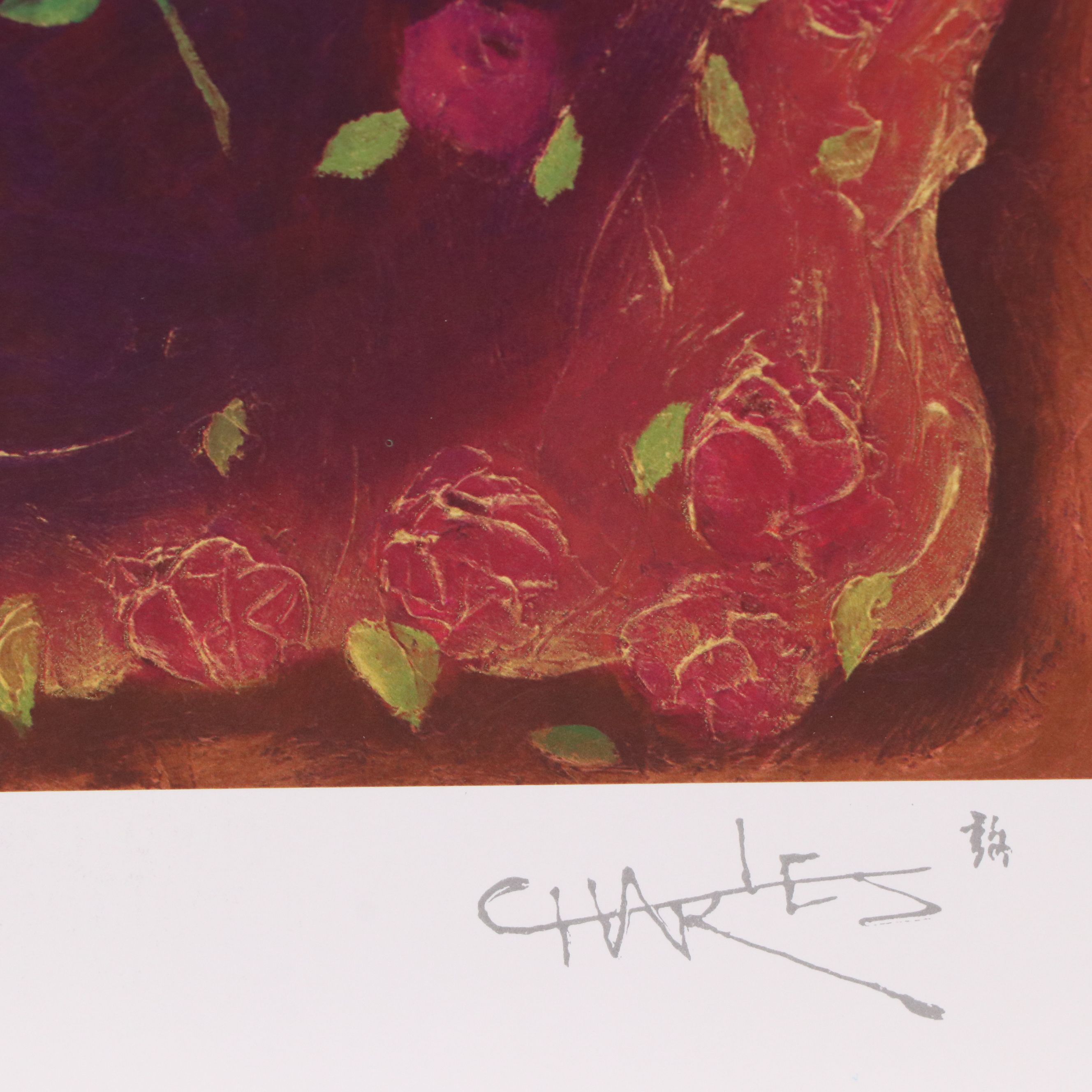 Charles Lee Seriolithograph "Mythical Rose," More